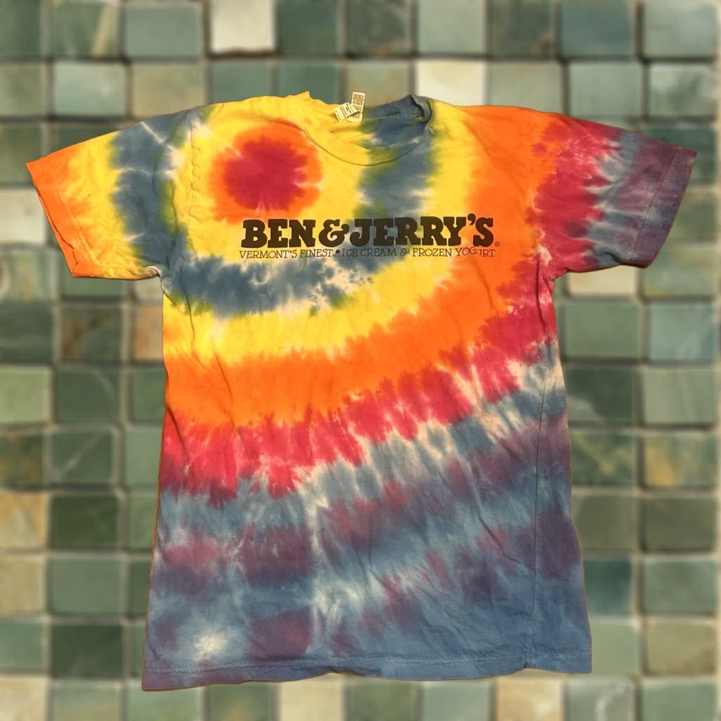 American Apparel American Apparel Ben & Jerry's Ice Cream Tie Dye T-Shirt Medium Size US M / EU 48-50 / 2 - 1 Thumbnail