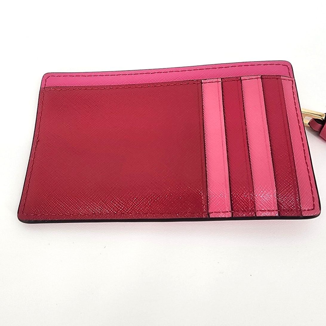 Marc Jacobs Marc Jacobs Snap Shot Pink Card Case Coin Purse Wallet Size ONE SIZE - 5 Thumbnail