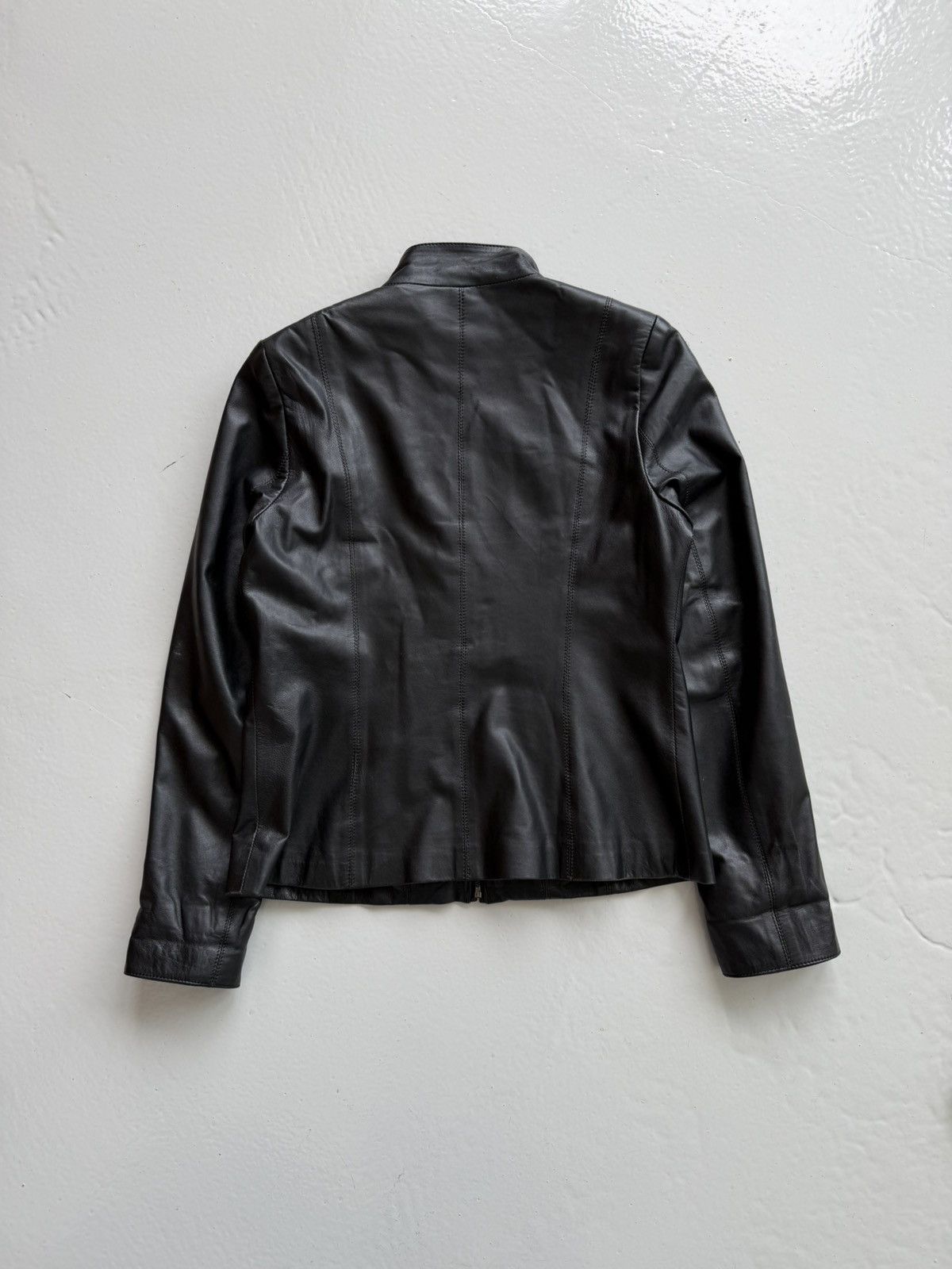 Vintage Archive y2k leather biker jacket Size M / US 6-8 / IT 42-44 - 2 Thumbnail