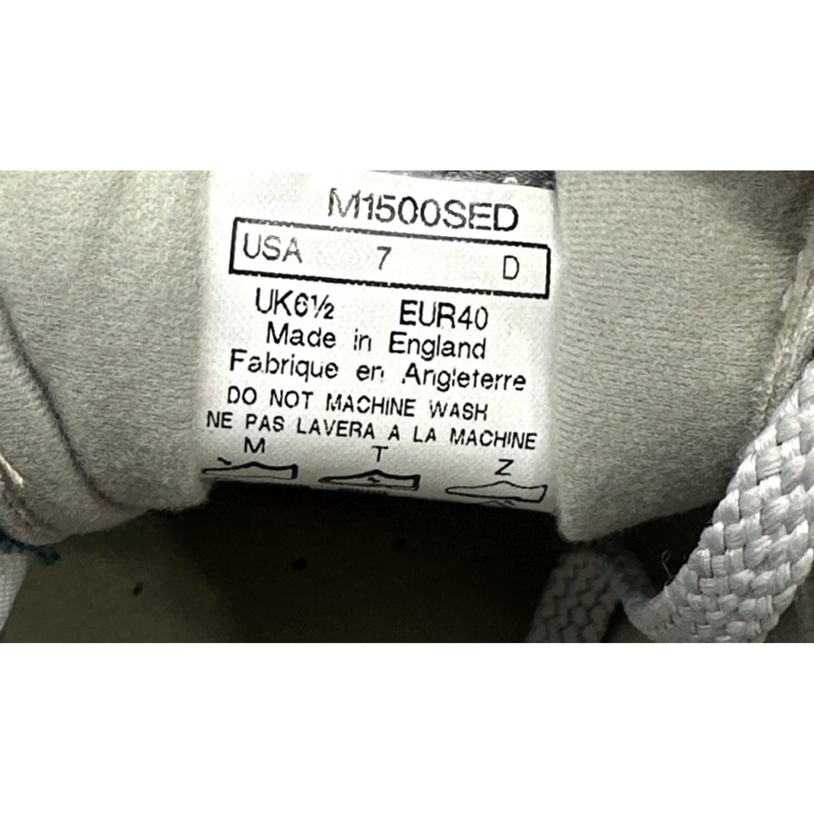 New Balance New Balance 1500 Sneaker Made in England Mens Size 7 D Gray Teal Pink Multicolor NB 1500 Shoe Shoes Mens Size US 7 / EU 40 - 8 Thumbnail