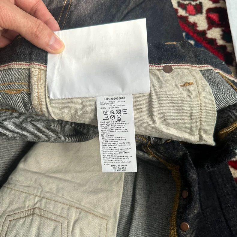Visvim Visvim size W36L30 23aw 01.2M UD Mud Jeans 2504-Nextarrow Size US 36 / EU 52 - 5 Thumbnail