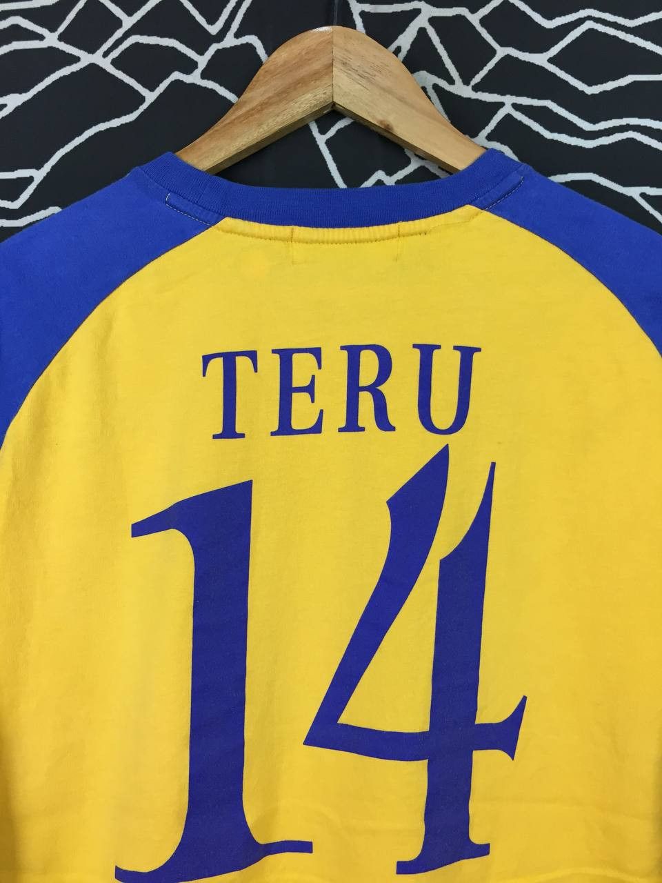 Japanese Brand Vtg Flags Town J.League Vegalta Sendai Raglan Tee Size US M / EU 48-50 / 2 - 9 Thumbnail