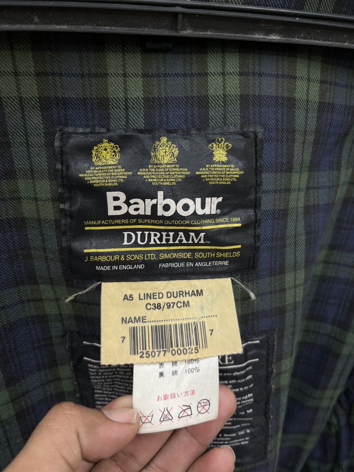 Barbour 🔥🔥🔥STEALS VTG BARBOUR HOODIE JACKET Size US M / EU 48-50 / 2 - 8 Thumbnail