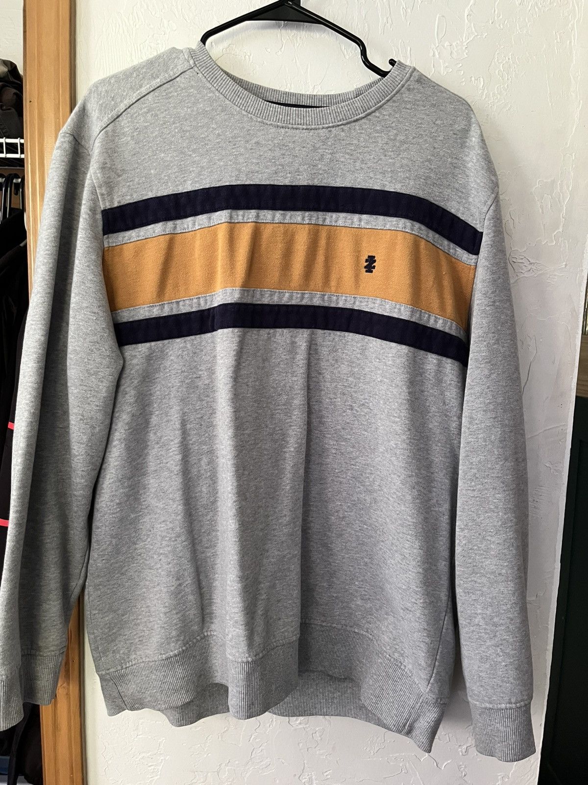 Izod IZOD Grey Sweatshirt Size US L / EU 52-54 / 3 - 1 Thumbnail
