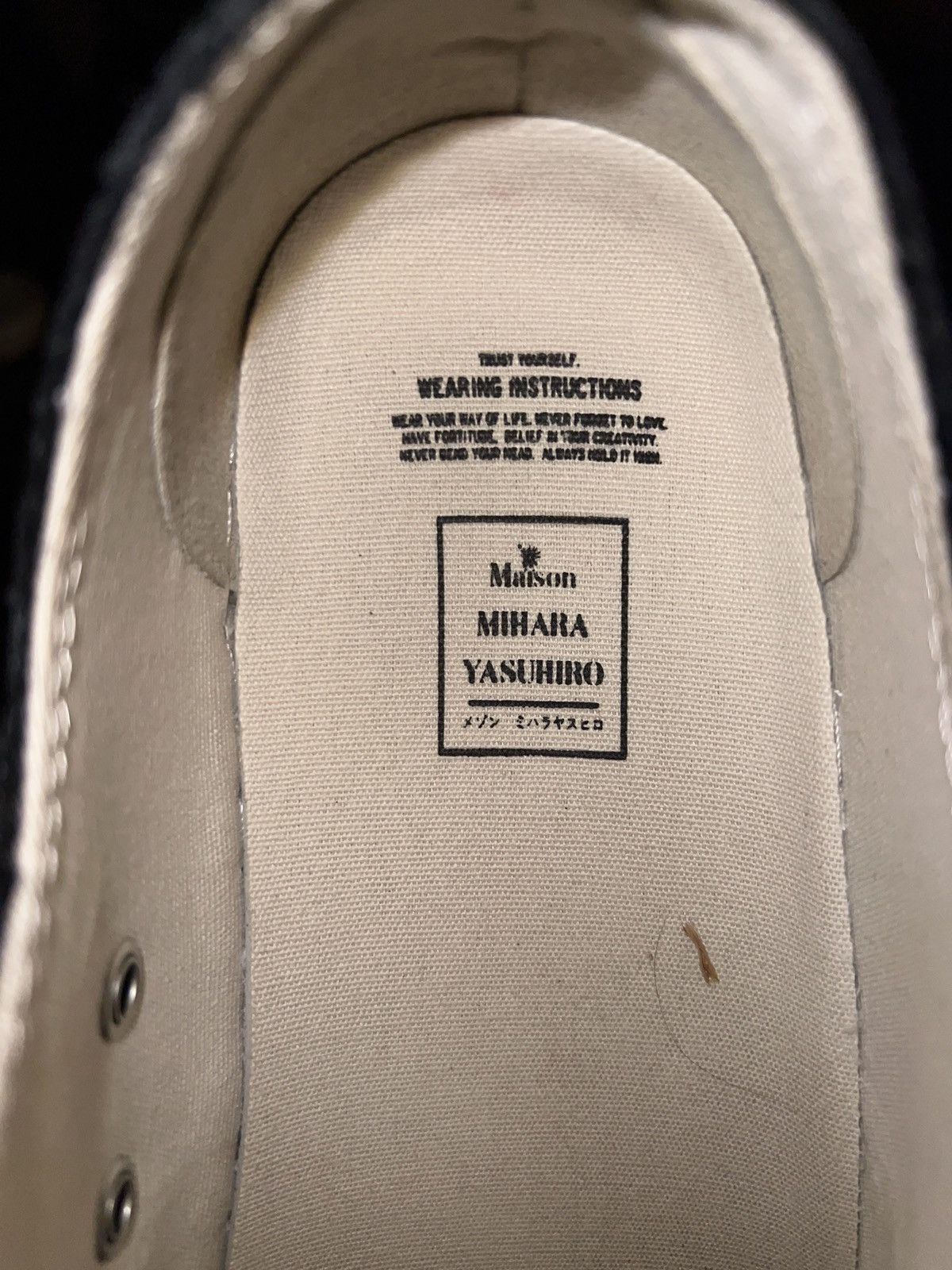 Maison MIHARA YASUHIRO Maison Mihara Yasuhiro Peterson 23 OG Sole Canvas Low Size US 8 / EU 41 - 8 Thumbnail