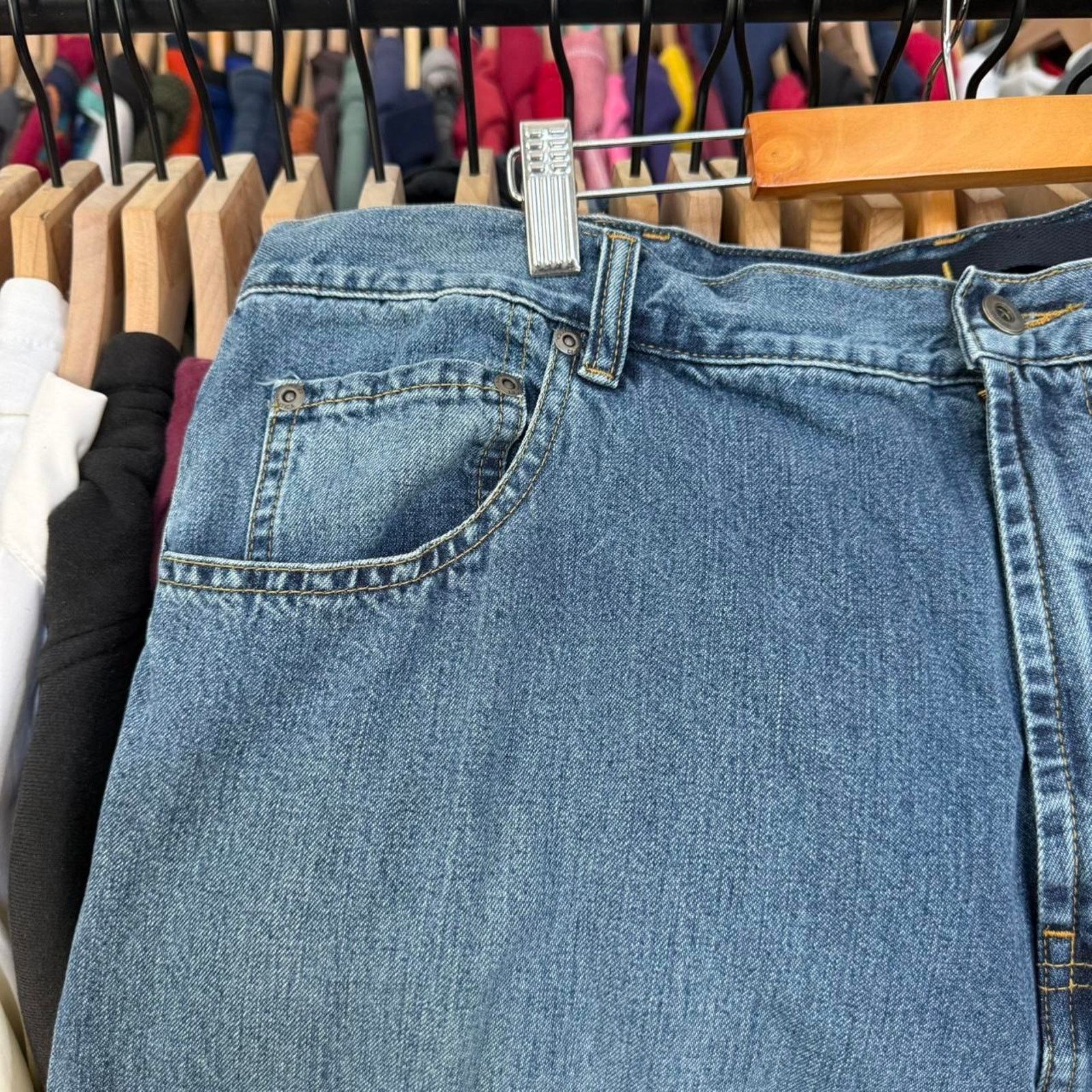 Nautica Vintage Y2K Baggy Nautica Fade Denim Jeans With Perfect Fade Size US 39 - 5 Thumbnail