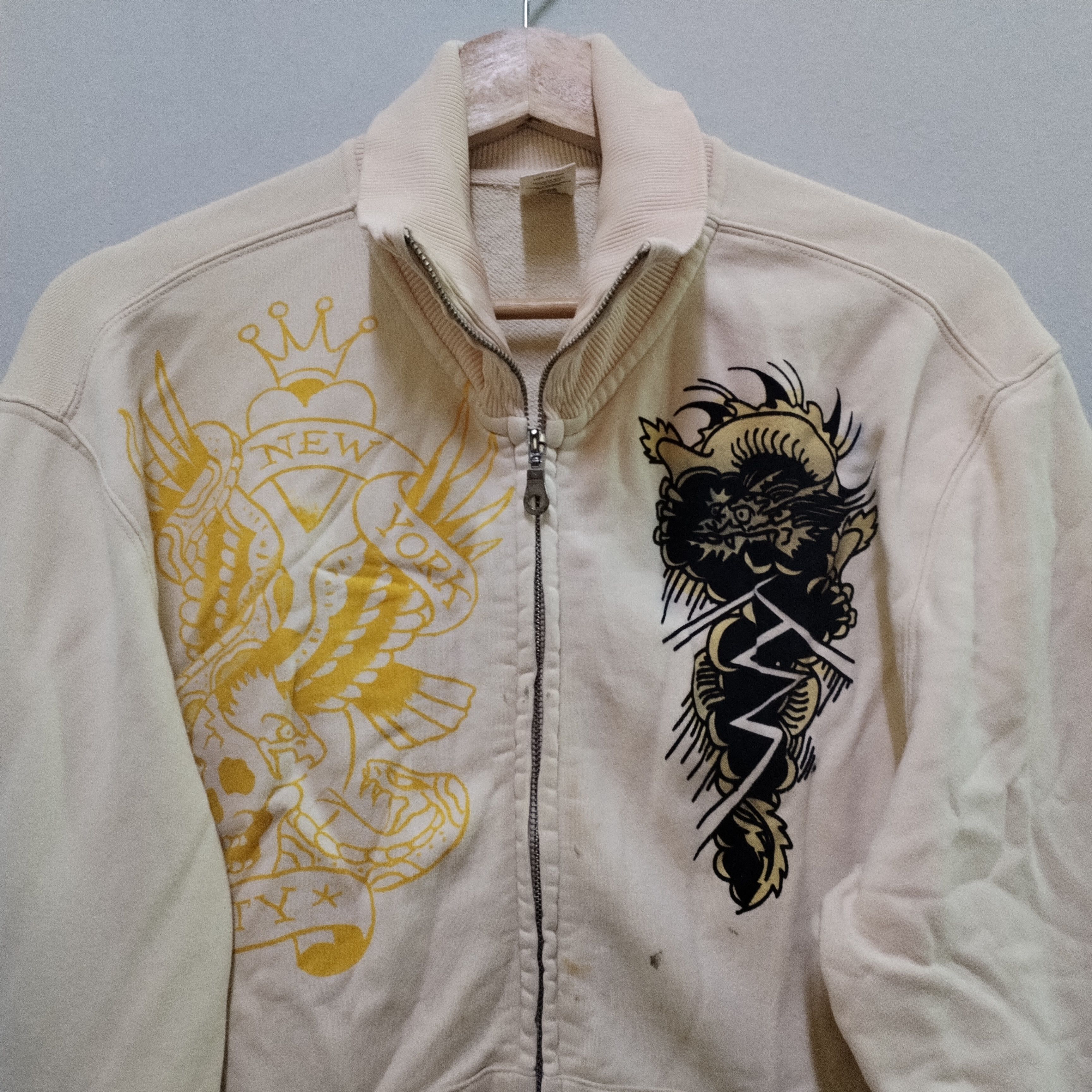 Ed Hardy Thrashed Sun ed Hardy Distressed Grunge Band Size US M / EU 48-50 / 2 - 3 Thumbnail