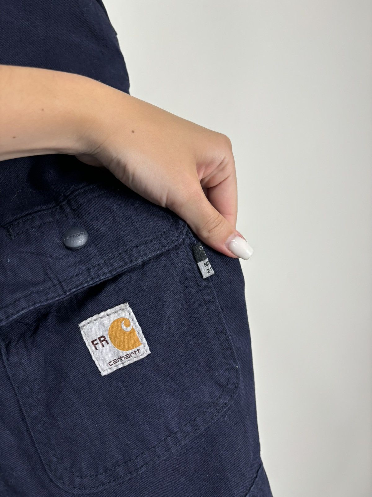 Carhartt Vintage Carhartt Flame Resistant Hype Boxy Cropped Jacket Size US L / EU 52-54 / 3 - 6 Thumbnail