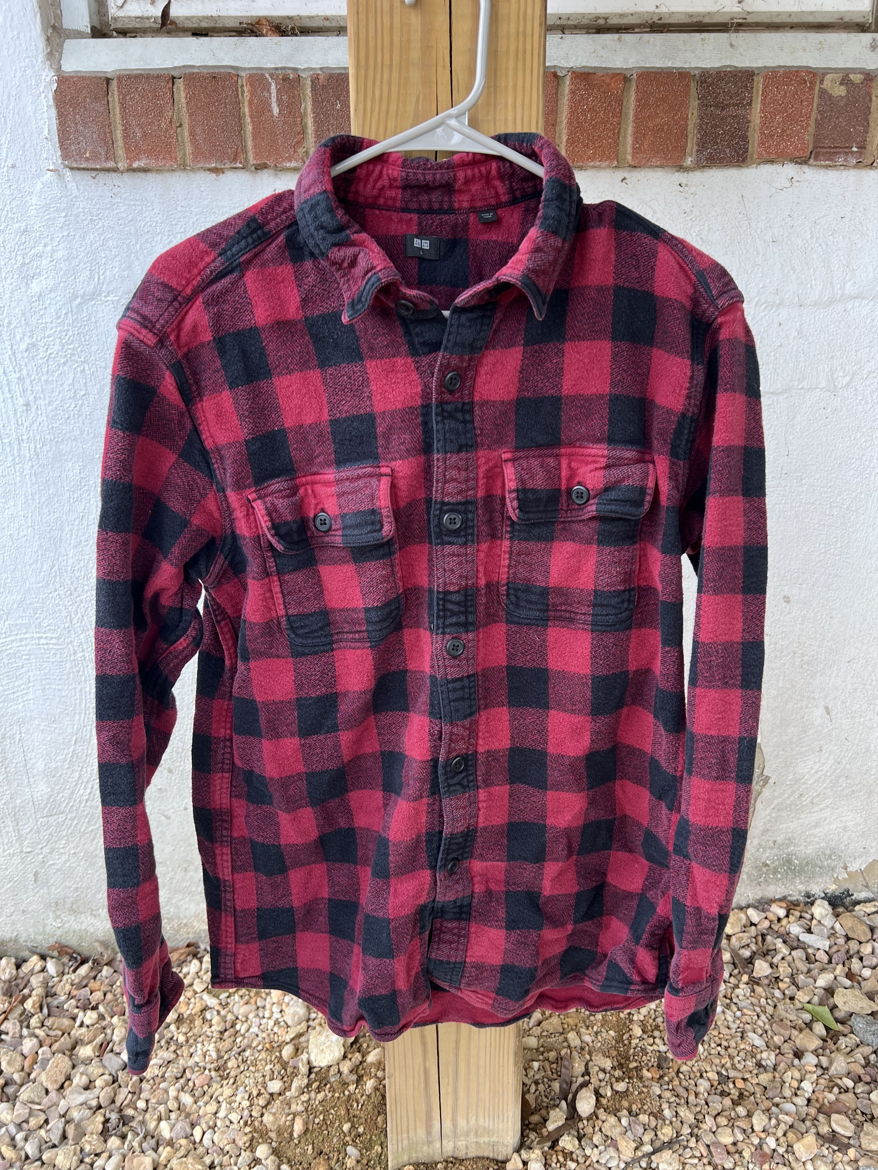 Uniqlo Heavier Buffalo Plaid flannel Size US L / EU 52-54 / 3 - 1 Thumbnail