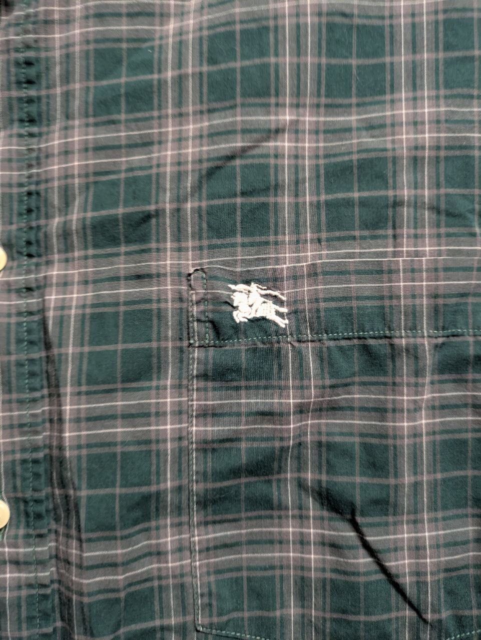 Burberry Burberrys mini logo plaid shirt Size US L / EU 52-54 / 3 - 6 Thumbnail