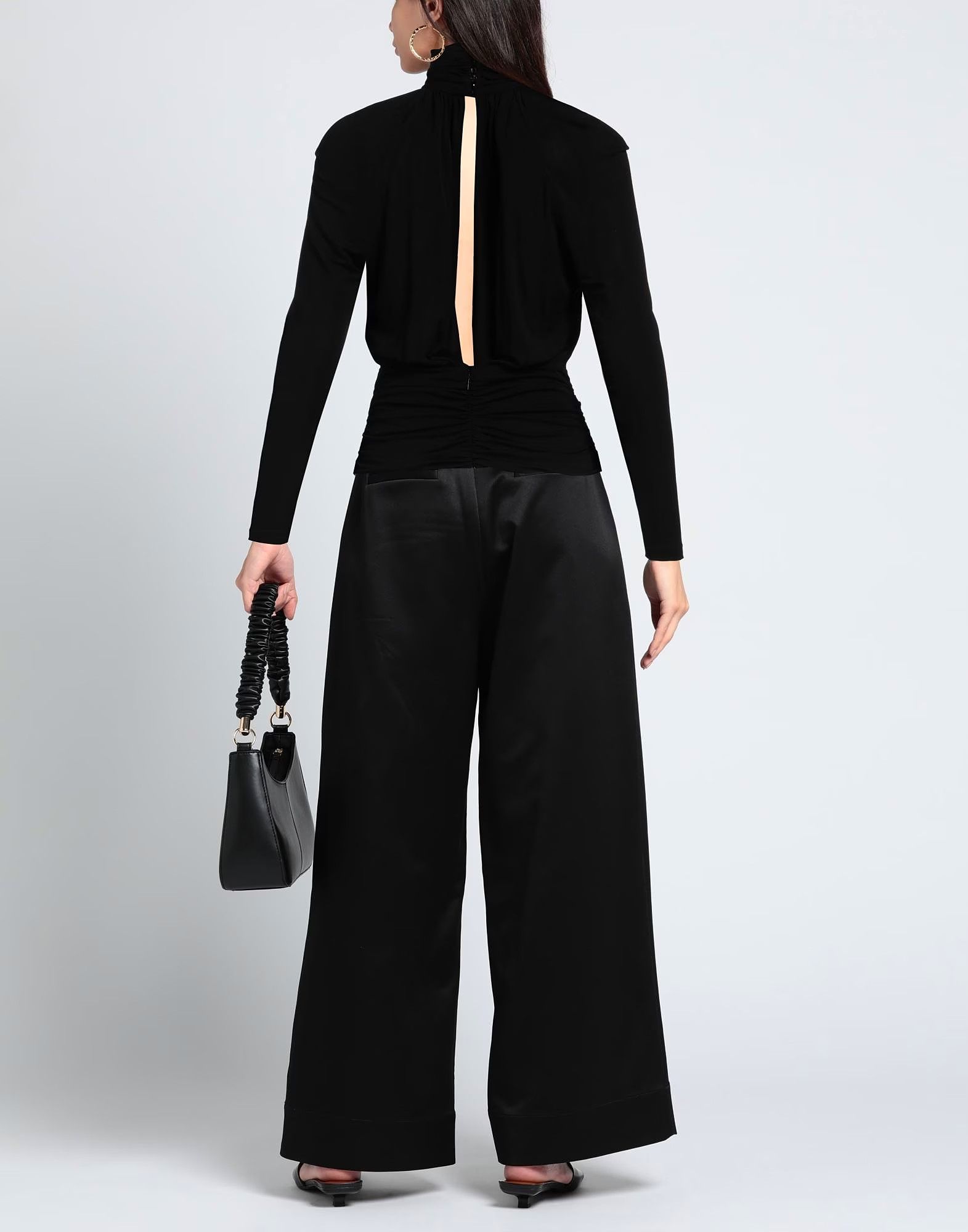 Saint Laurent Paris o1bcso1str1124 Top in Black Size M / US 6-8 / IT 42-44 - 3 Thumbnail