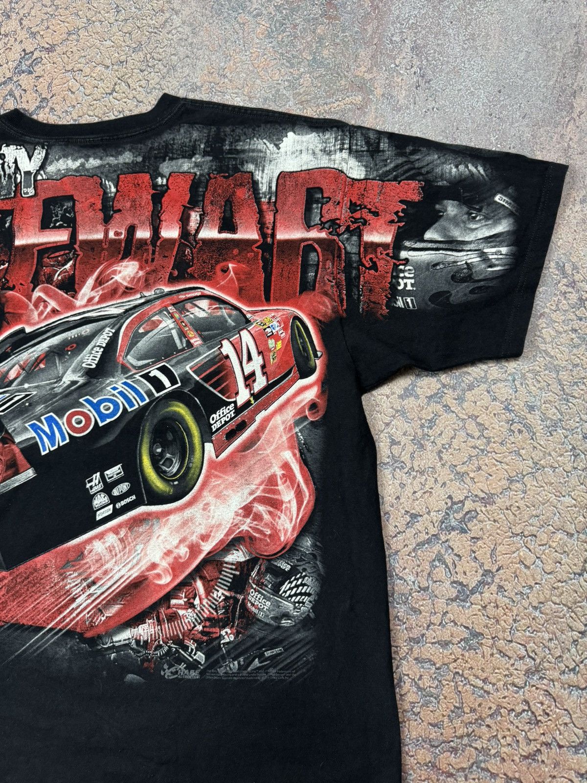 NASCAR Tony Stewart Vintage NASCAR T-Shirt Size US XXL / EU 58 / 5 - 12 Thumbnail