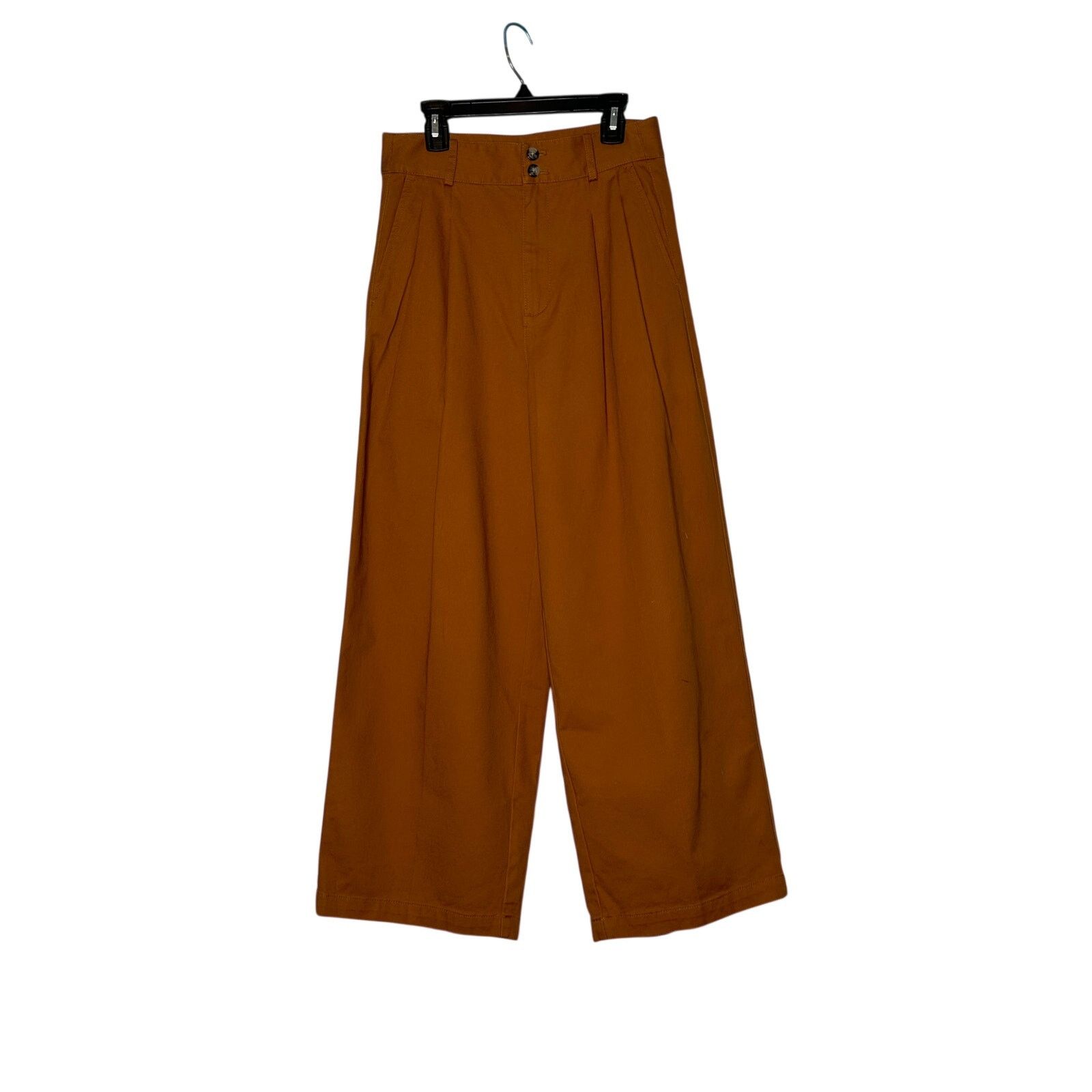 Madewell Madewell brown high waisted pleated wideleg pants size 0 Size 25" / US 0 / IT 36 - 13 Thumbnail
