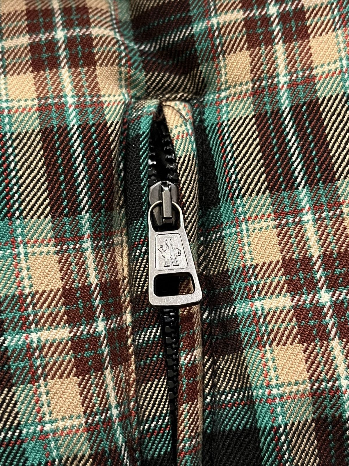 Moncler 2004 Moncler x Junya Watanabe CDG Green Plaid Down Jacket Size US M / EU 48-50 / 2 - 7 Thumbnail