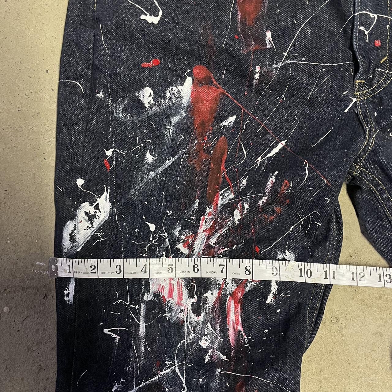 Other Reworked paint splatter raw denim Size US 36 / EU 52 - 3 Thumbnail