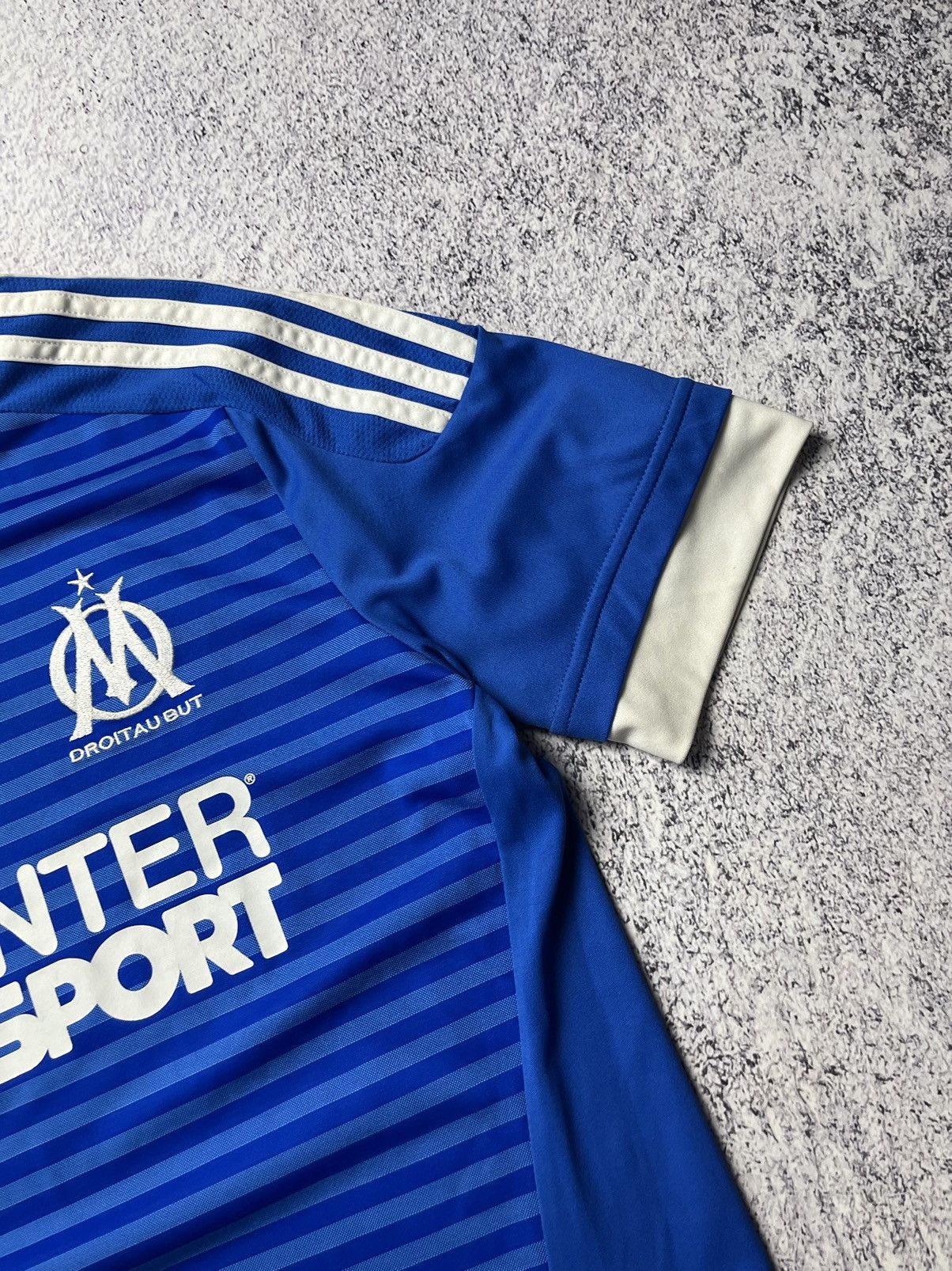 Adidas Vintage Adidas 2015/16 Olympique de Marseille Third Shirt Size US S / EU 44-46 / 1 - 11 Thumbnail