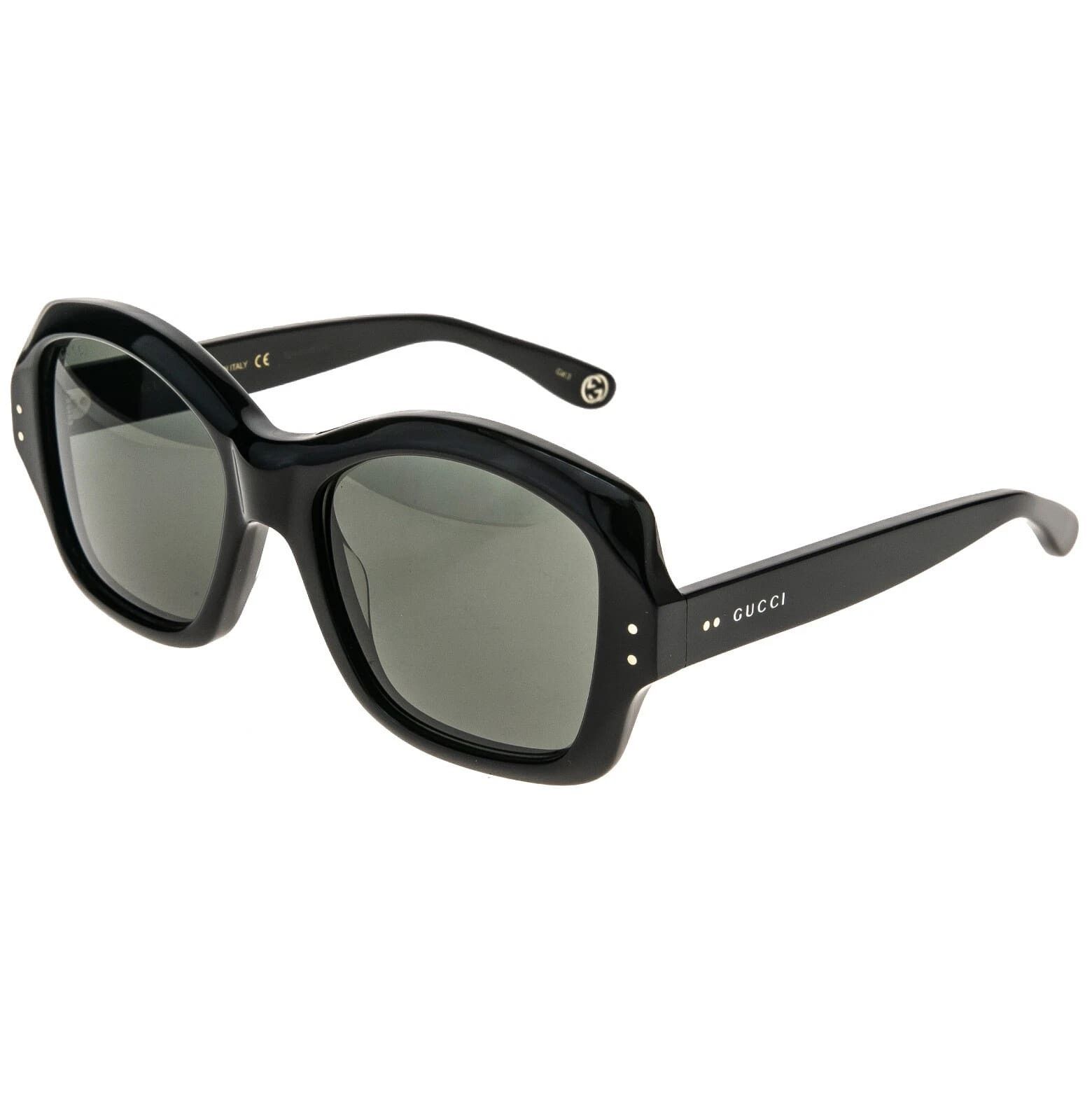 Gucci GUCCI GG0624S 0624 Black Retro Bold Fashion Sunglass Size ONE SIZE - 10 Thumbnail