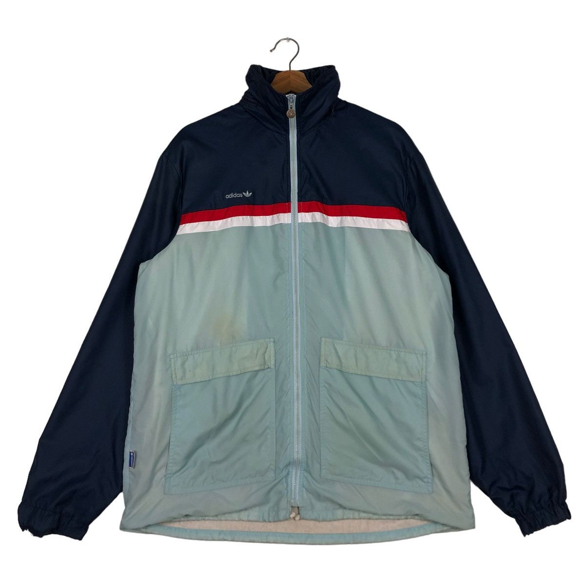Adidas 🔥Vintage Adidas West Germany Running Jacket Colour Block Size US M / EU 48-50 / 2 - 1 Thumbnail