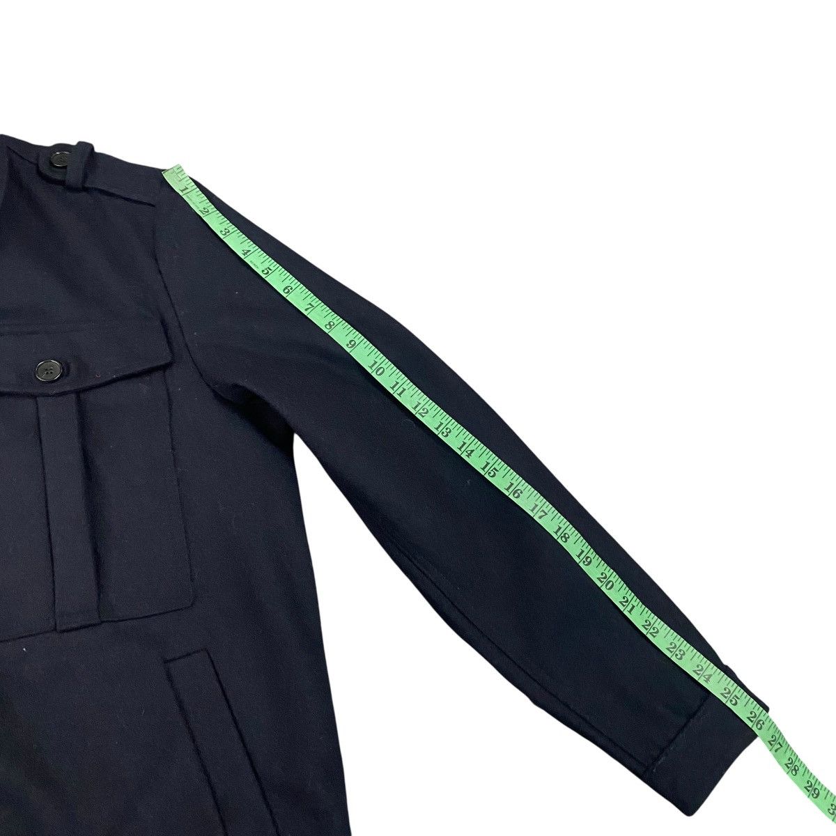 Designer Gazzarrini Wool Boxy Short Coat Button Jacket Size 50 Size US M / EU 48-50 / 2 - 14 Thumbnail