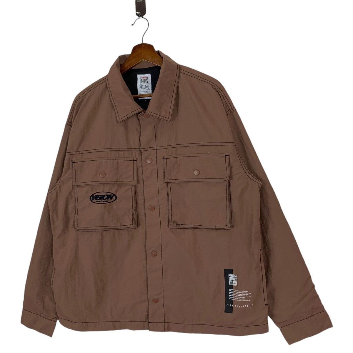 Vision Streetwear VINTAGE VISION STREET WEAR DOUBLE POCKET LIGHT JACKET Size US M / EU 48-50 / 2 - 2 Thumbnail