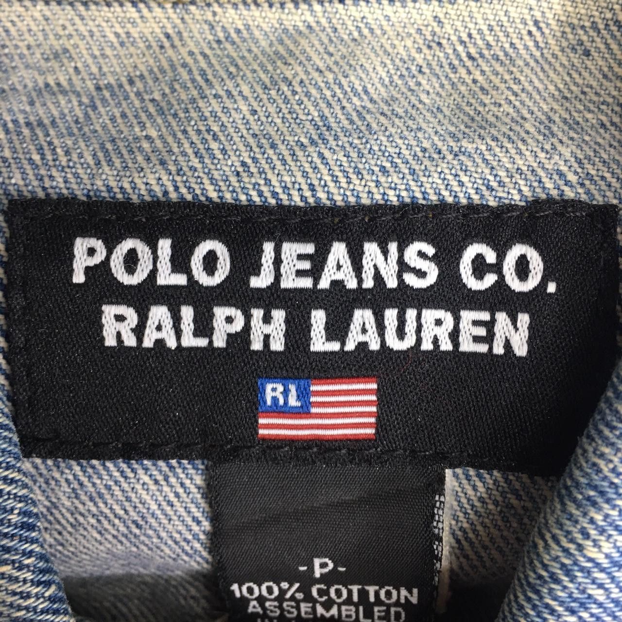 Polo Ralph Lauren Vtg POLO RALPH LAUREN Jeans Co Distress Denim Jeans Size S / US 4 / IT 40 - 3 Thumbnail