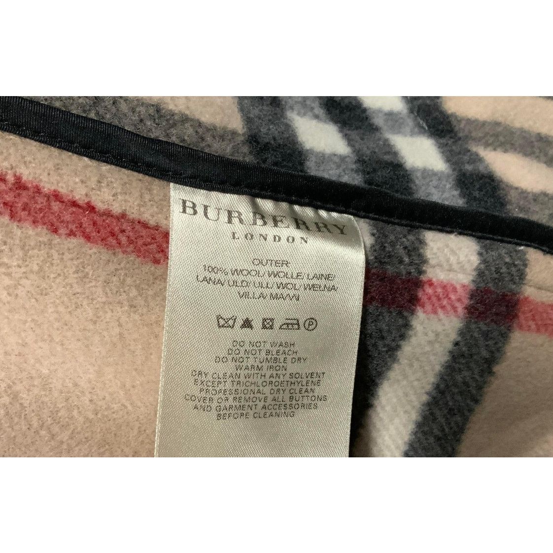 Burberry BURBERRY London Women's Gray Hooded Wool Duffle Coat Sz 14 Size XL / US 12-14 / IT 48-50 - 10 Thumbnail