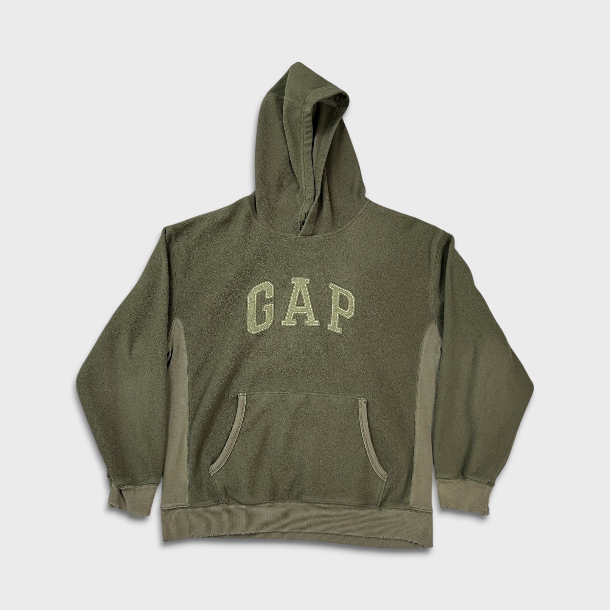 Gap Vintage Gap Hoodie Spell Out Outdoor Hood Sweater Y2K Fleece Size US M / EU 48-50 / 2 - 1 Thumbnail