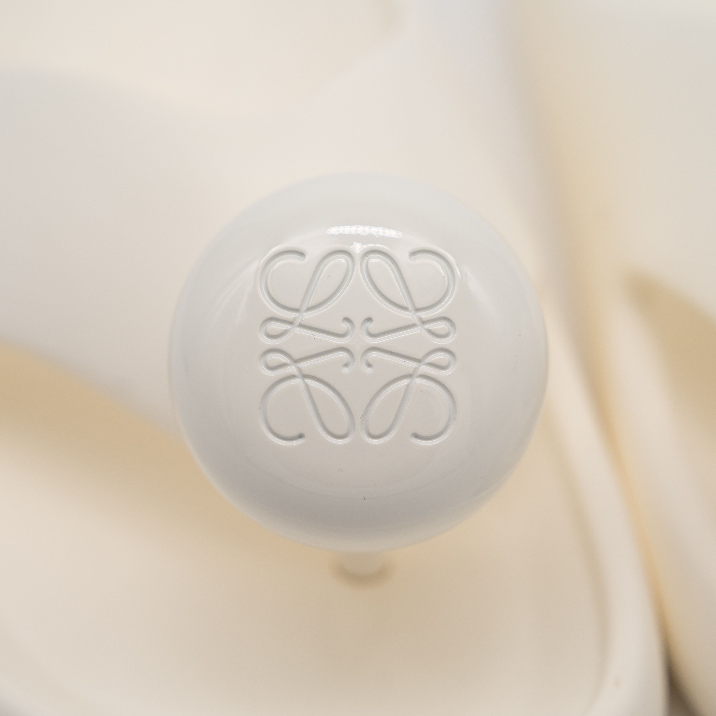 Loewe 36 6 us Loewe Pebble Sandals White Slides Foam Thong Rubber Size US 6 / IT 36 - 6 Thumbnail