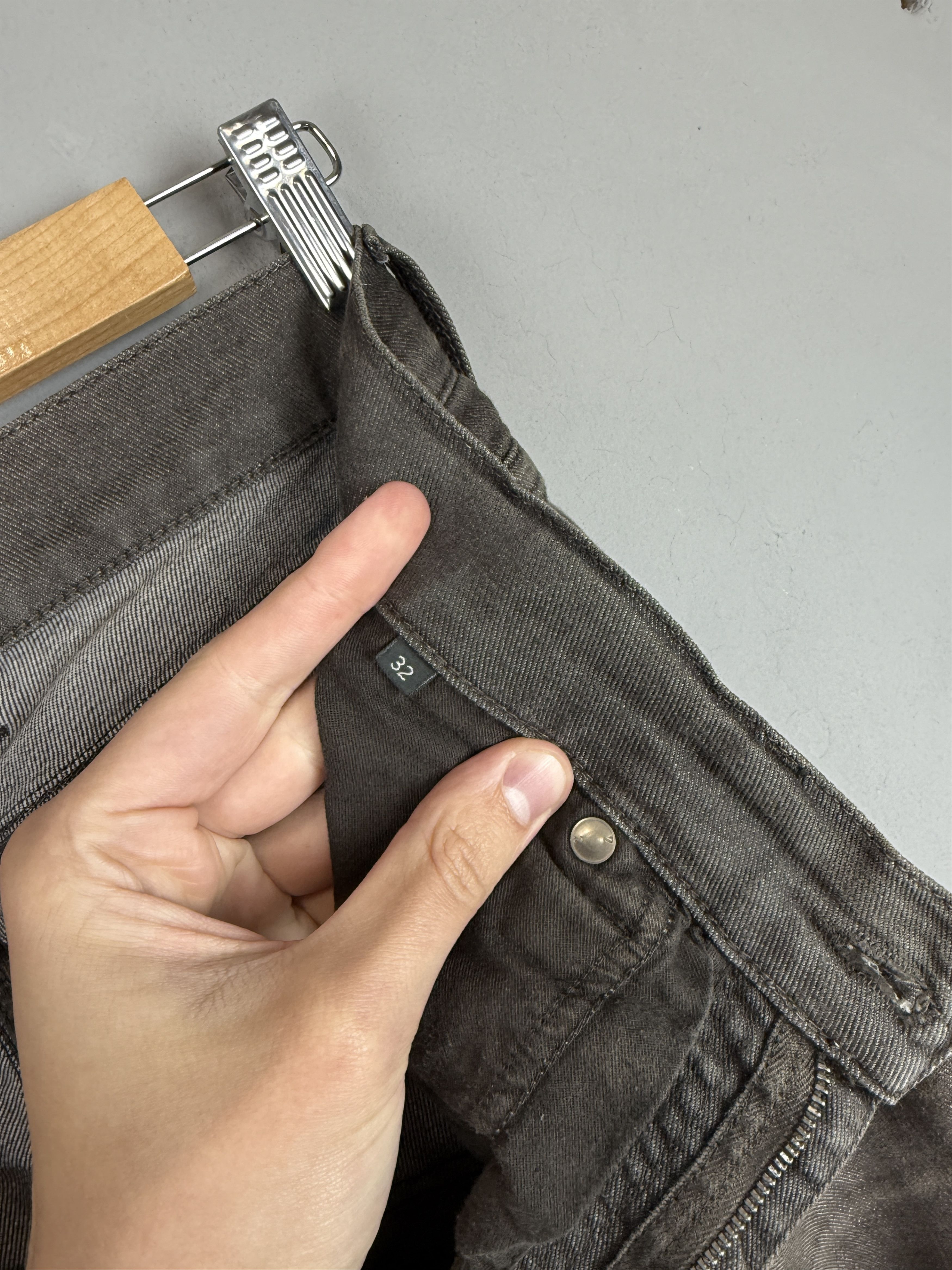 Ermenegildo Zegna Z Zegna Jeans Slim Fit Regular Rise Brown Trouser Size US 34 / EU 50 - 9 Thumbnail