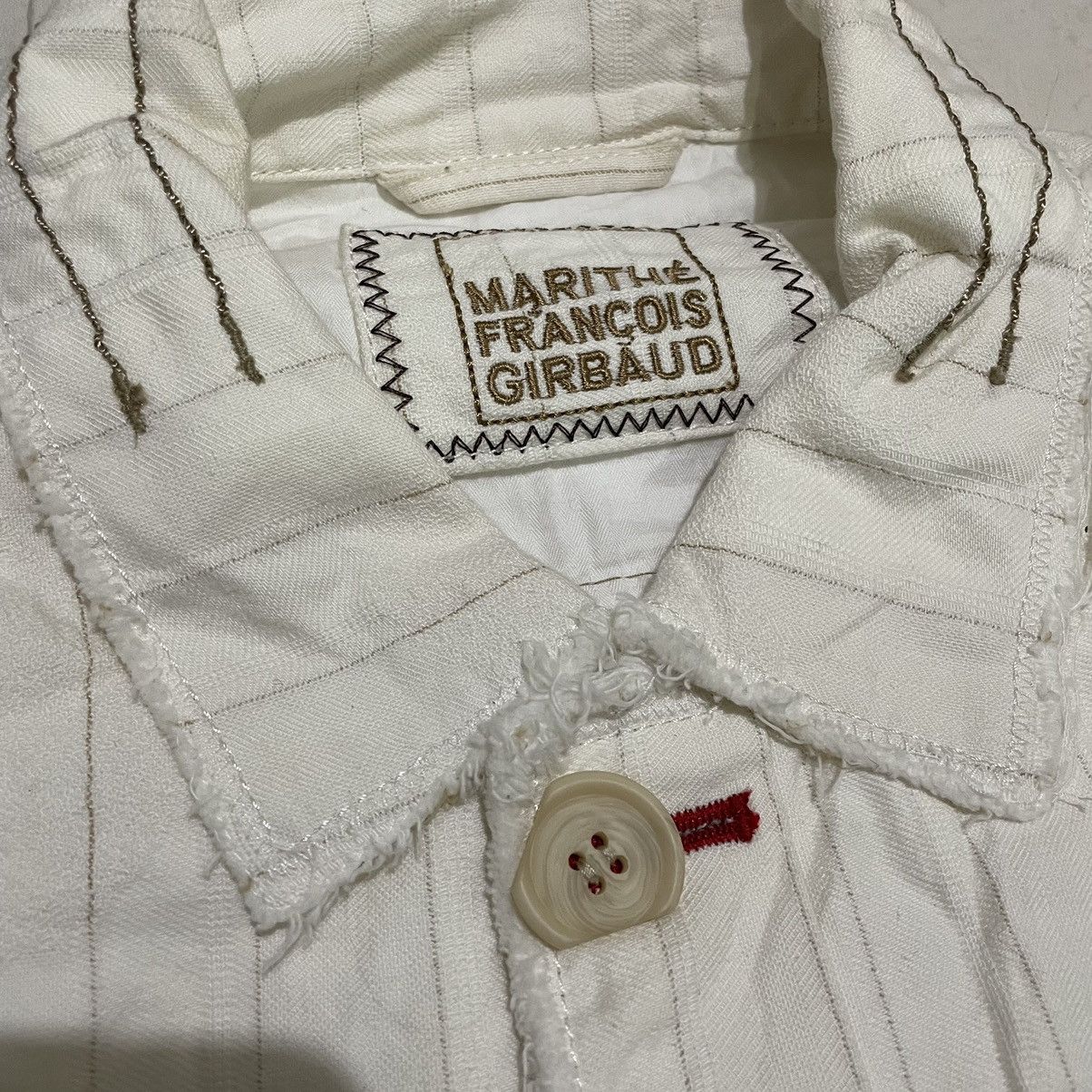 Marithe + Francois Girbaud Marithe Francois Girbaud Distressed Jacket Size US M / EU 48-50 / 2 - 5 Thumbnail