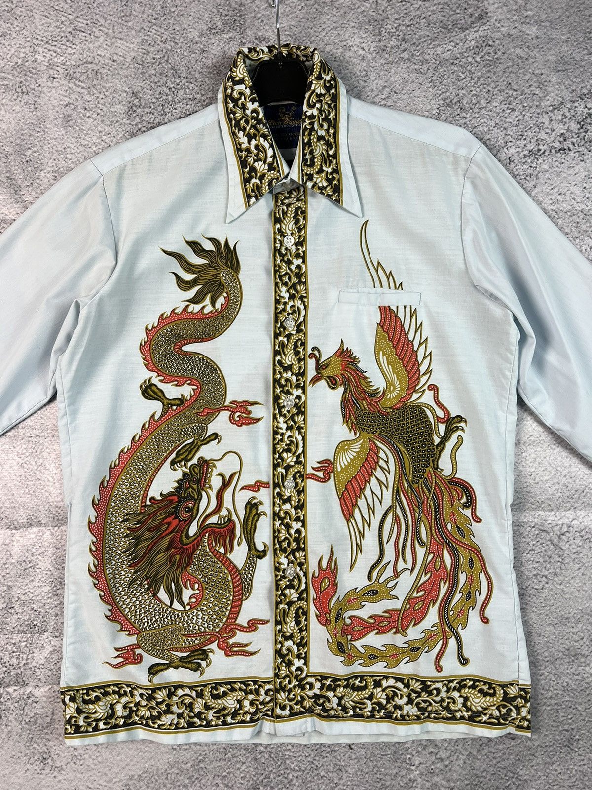 Vintage Vintage Avant Garde long sleeve shirt dragon Size US M / EU 48-50 / 2 - 4 Thumbnail
