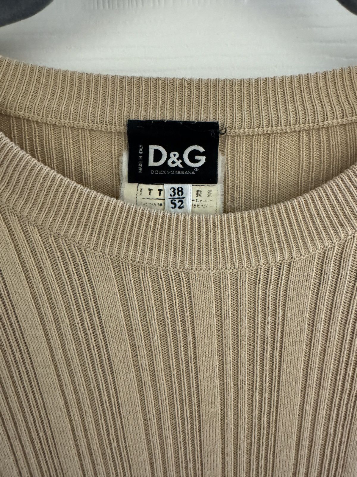 Dolce & Gabbana Knit Dolce & Gabbana Long Sleeve Light Sweater Size US L / EU 52-54 / 3 - 2 Thumbnail