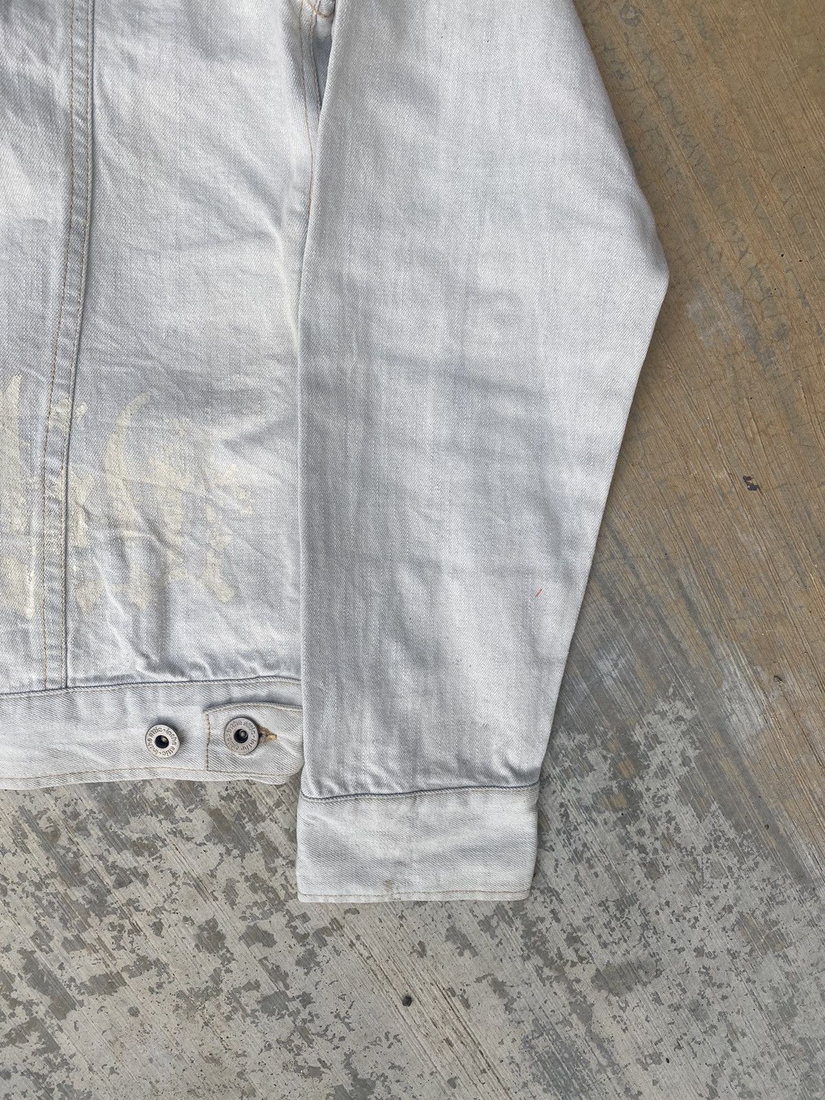 In The Attic Distressed In the Attic Homme Denim Jacket Size M / US 6-8 / IT 42-44 - 8 Thumbnail