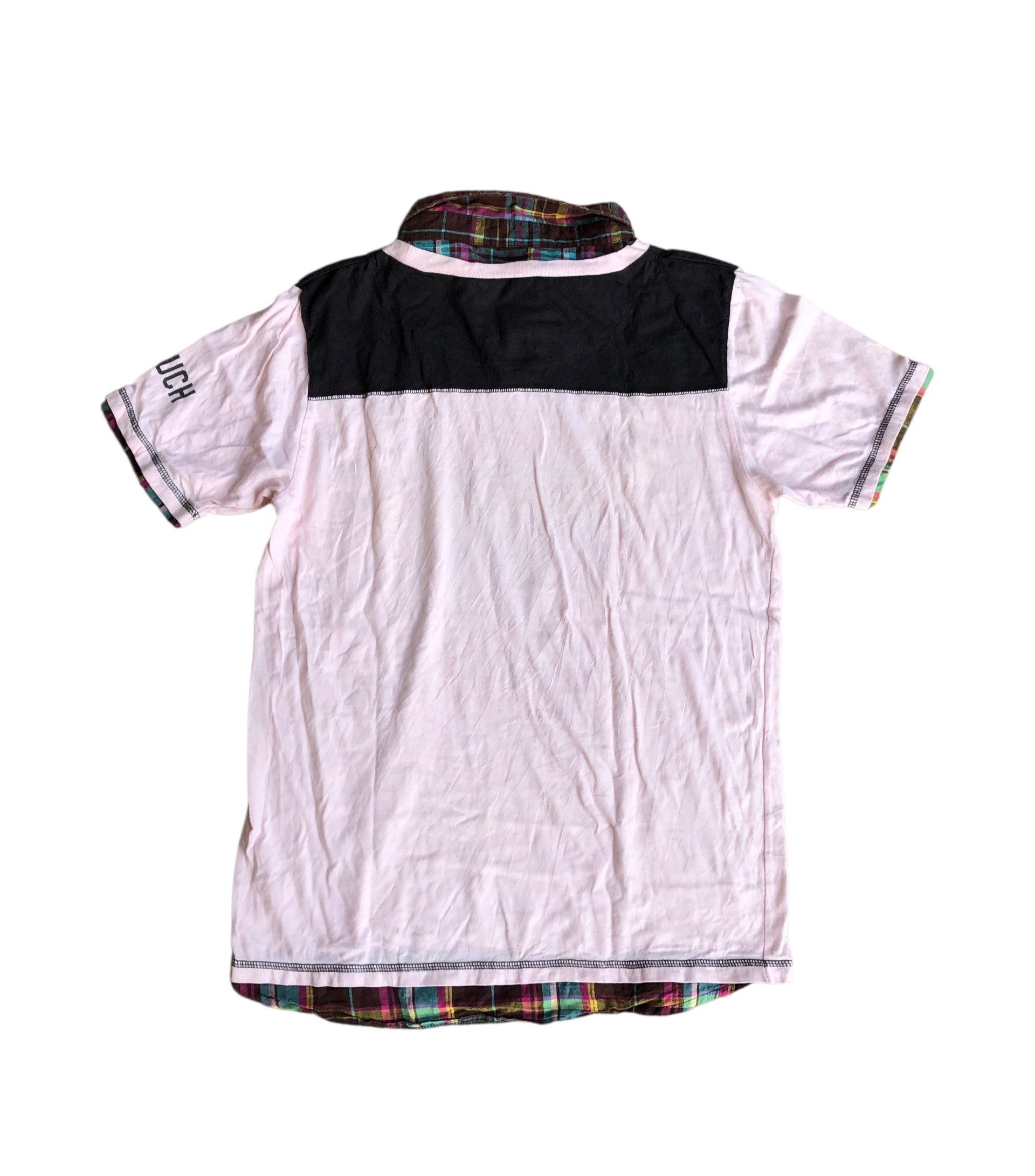 If Six Was Nine 2000s Double Layer Collar Quash Vkei Style Y2k Size US L / EU 52-54 / 3 - 2 Thumbnail