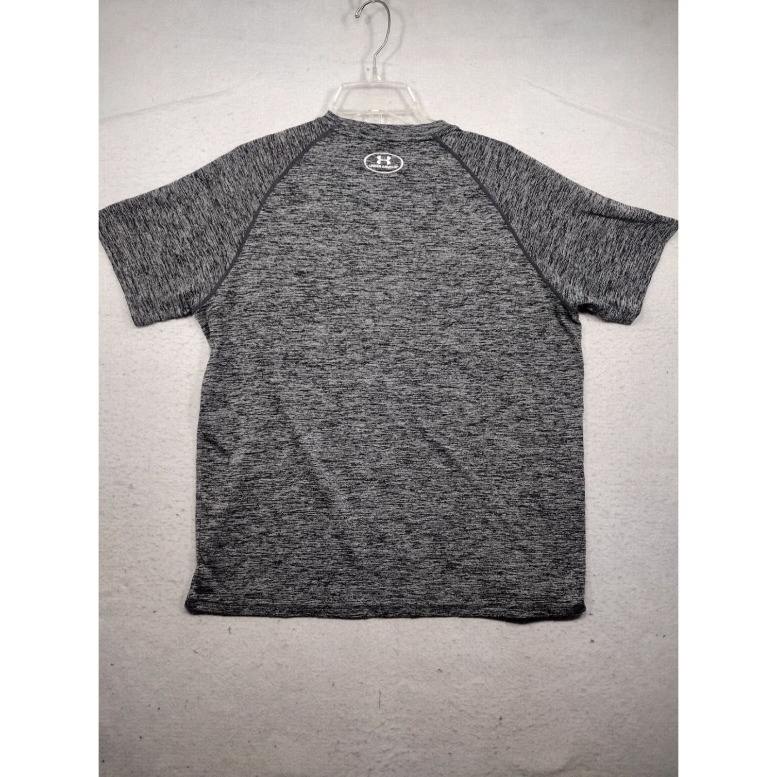 Under Armour Under Armour HeatGear T-Shirt Mens Large Black Gray Loose Fit Shirt Size US L / EU 52-54 / 3 - 5 Thumbnail