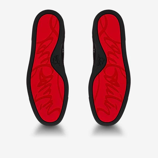 Christian Louboutin oc11z0425 Louis Junior Flat in Black Size US 9 / EU 42 - 4 Thumbnail