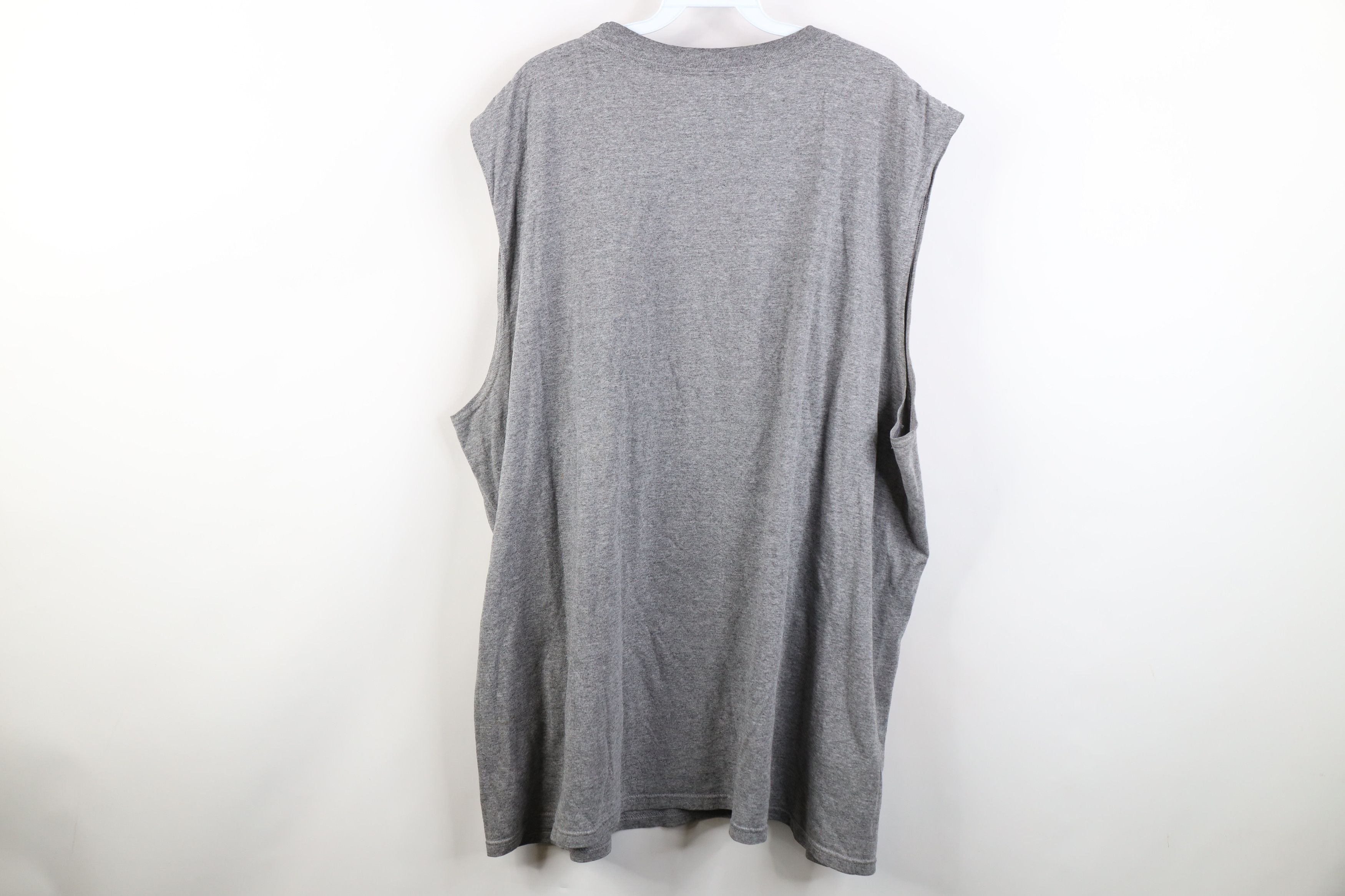 Nike Vintage Nike Swoosh Detroit Tigers Muscle T-Shirt Gray Size US XXL / EU 58 / 5 - 11 Thumbnail