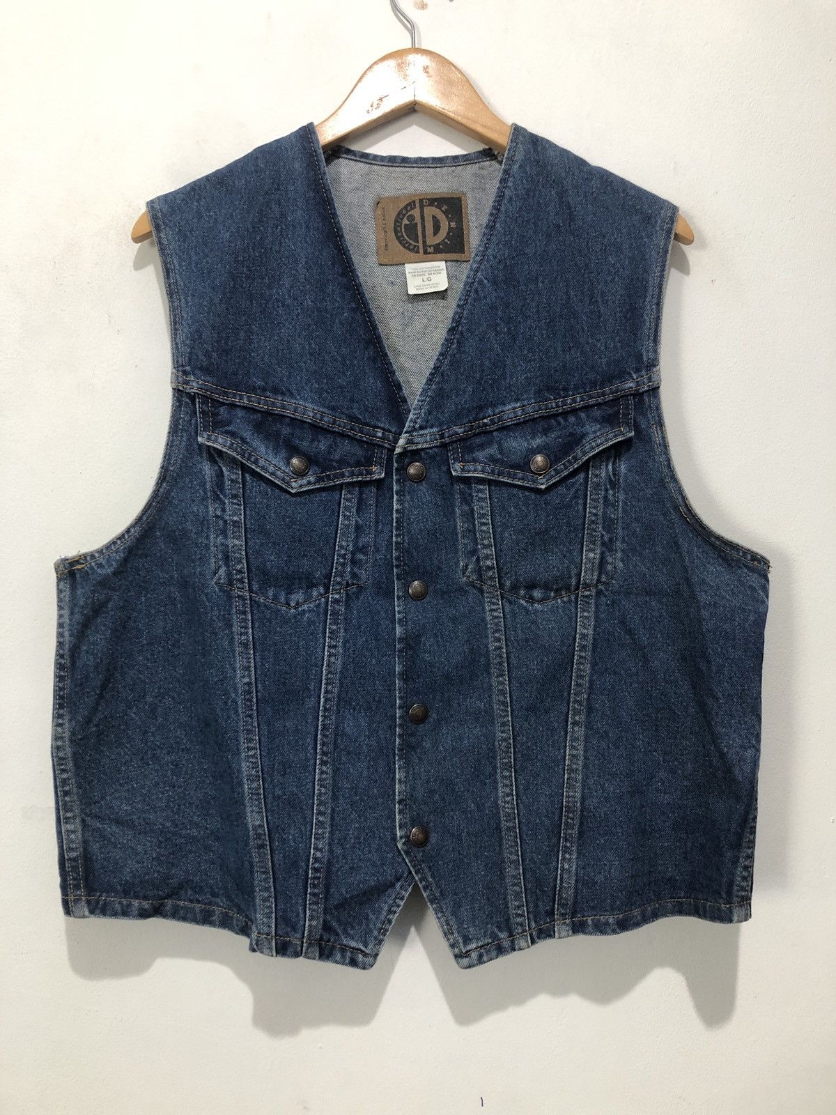 Vintage Vintage ZZ Top Fan Club Denim Jacket Size US L / EU 52-54 / 3 - 3 Thumbnail