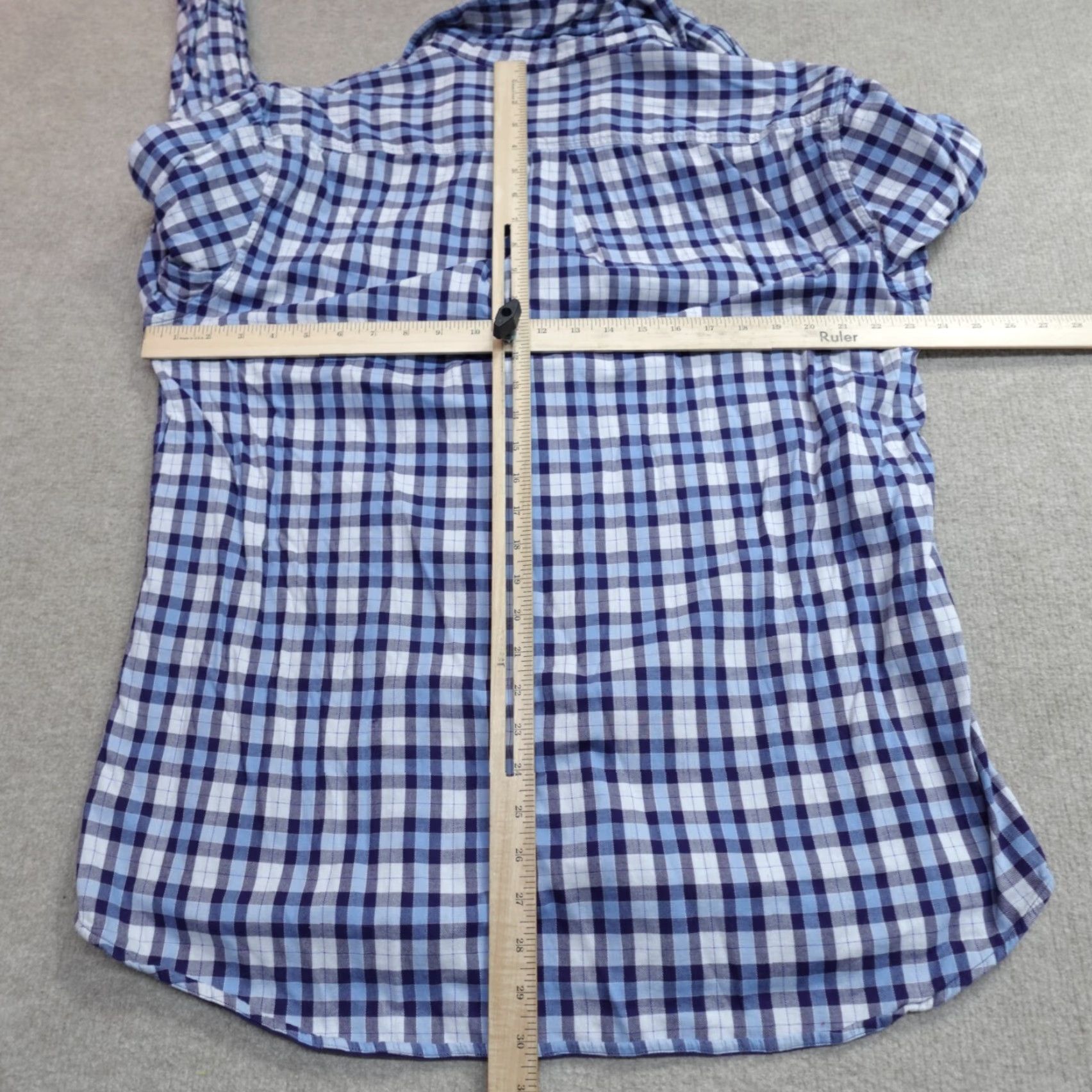 johnnie-O Johnnie O Shirt 2XL Blue Plaid Lined Flannel Shirt Mens Button-Up Long Sleeve Collared Size US XXL / EU 58 / 5 - 4 Thumbnail