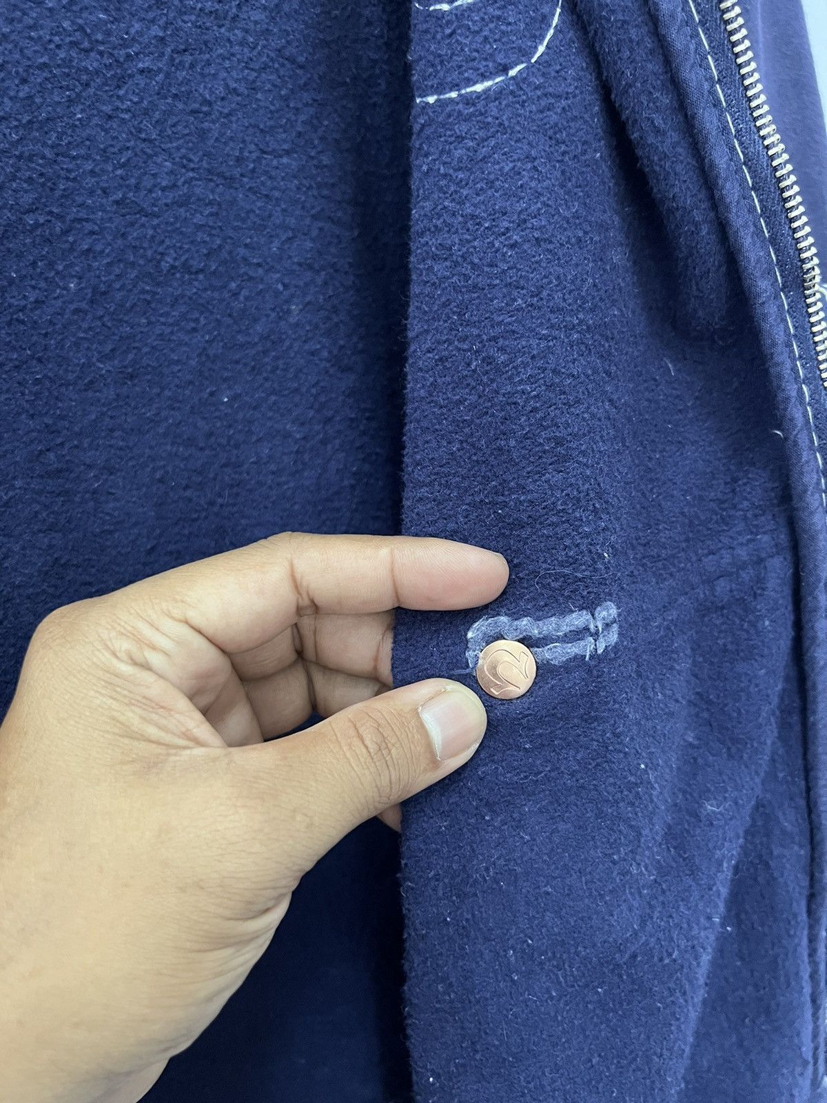 True Religion 🔥 True Religion indigo Hoodie Zipper Sweat Jacket - S Size US S / EU 44-46 / 1 - 11 Thumbnail