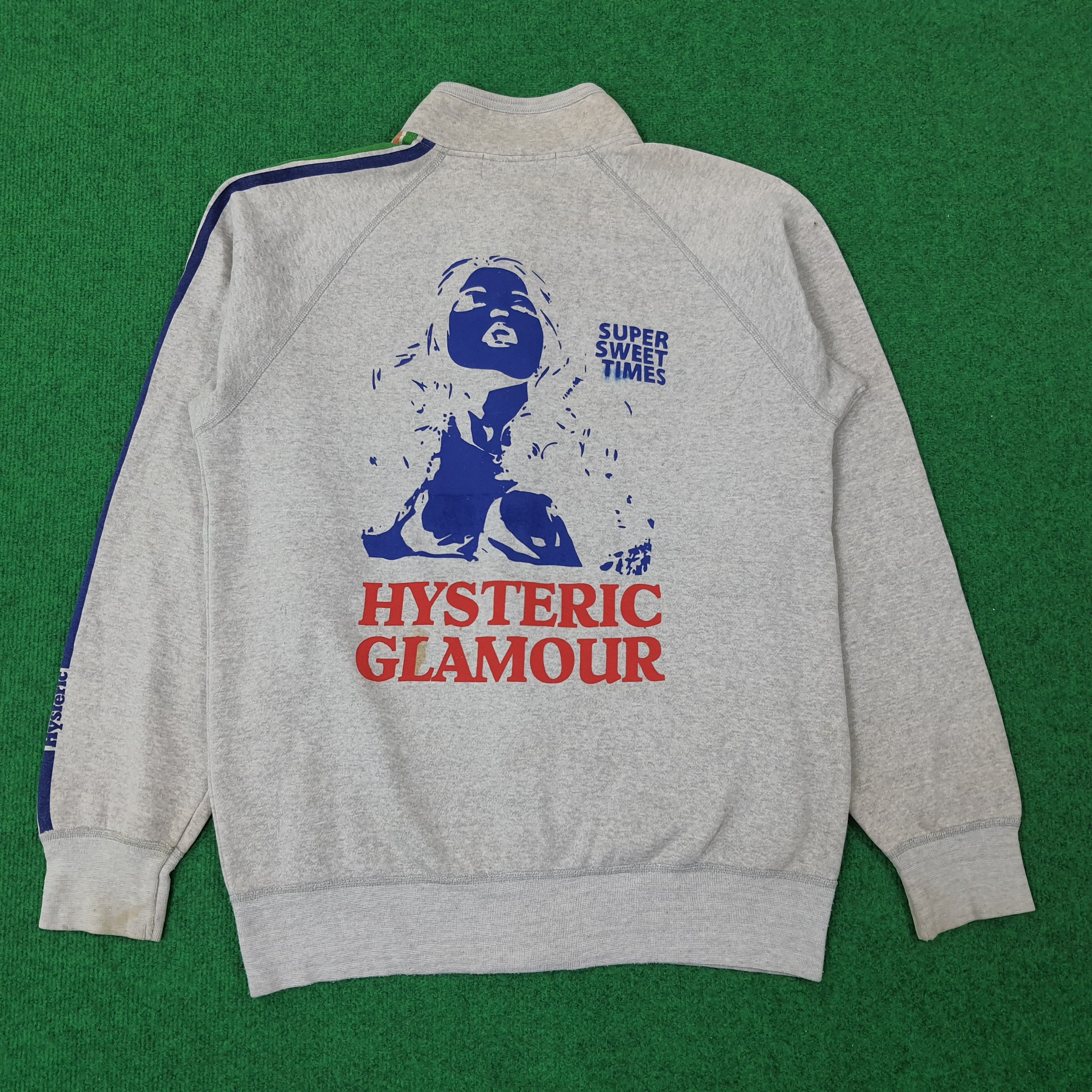 Hysteric Glamour × Japanese Brand × Vintage Vintage Hysteric Glamour Japanese Brand Zipper Sweatshirt Size US S / EU 44-46 / 1 - 1 Thumbnail
