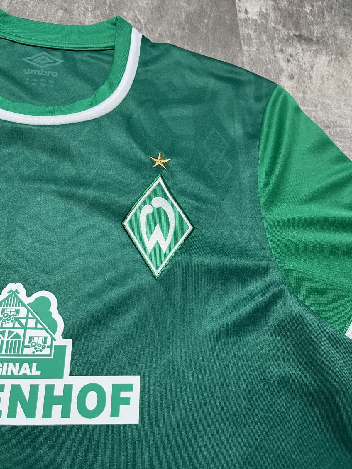 Umbro Umbro Werder Bremen 2021 2022 Home Soccer Jersey Football Size US XL / EU 56 / 4 - 5 Thumbnail