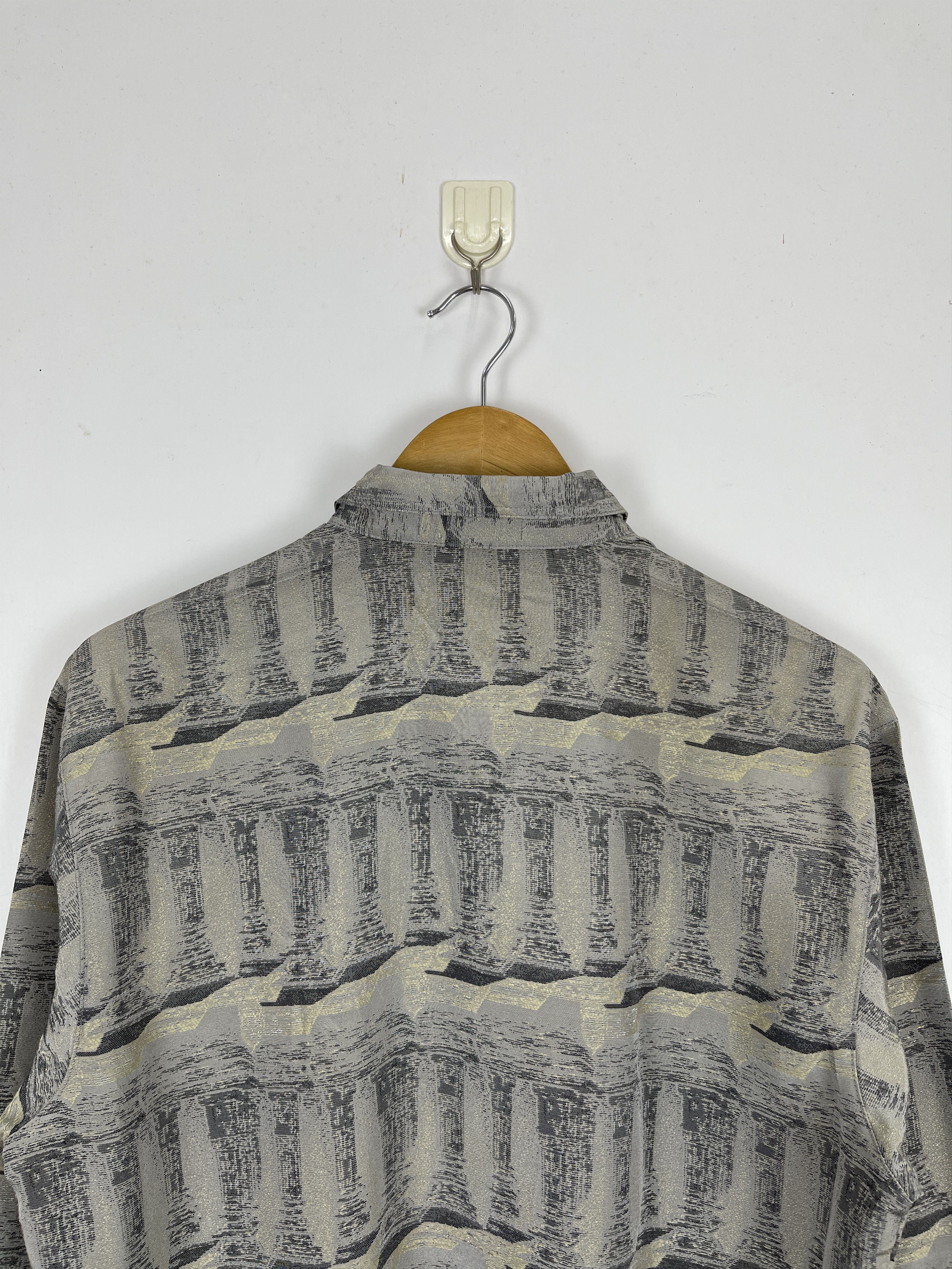 Vintage Vintage 80s Japanese Brand Silk Shirt TA0384 Size US M / EU 48-50 / 2 - 4 Thumbnail
