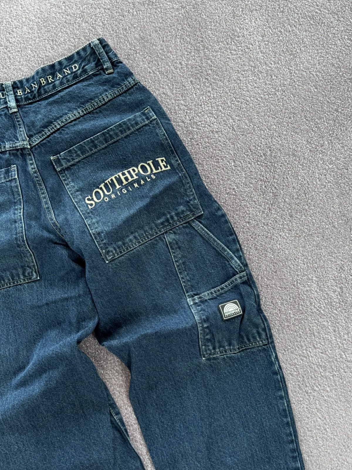 Southpole Southpole Vintage Baggy Denim Skategang Jeans Size US 30 / EU 46 - 6 Thumbnail