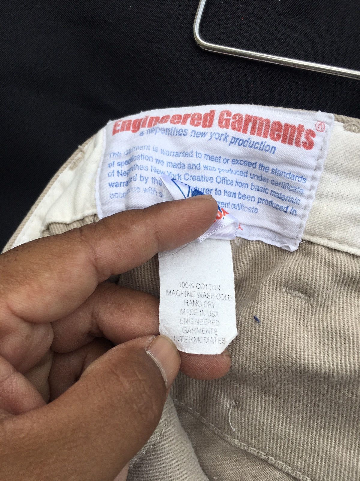 Engineered Garments Rare Vtg Engineered Garments Pocket Cargo Pant Size US 27 - 12 Thumbnail