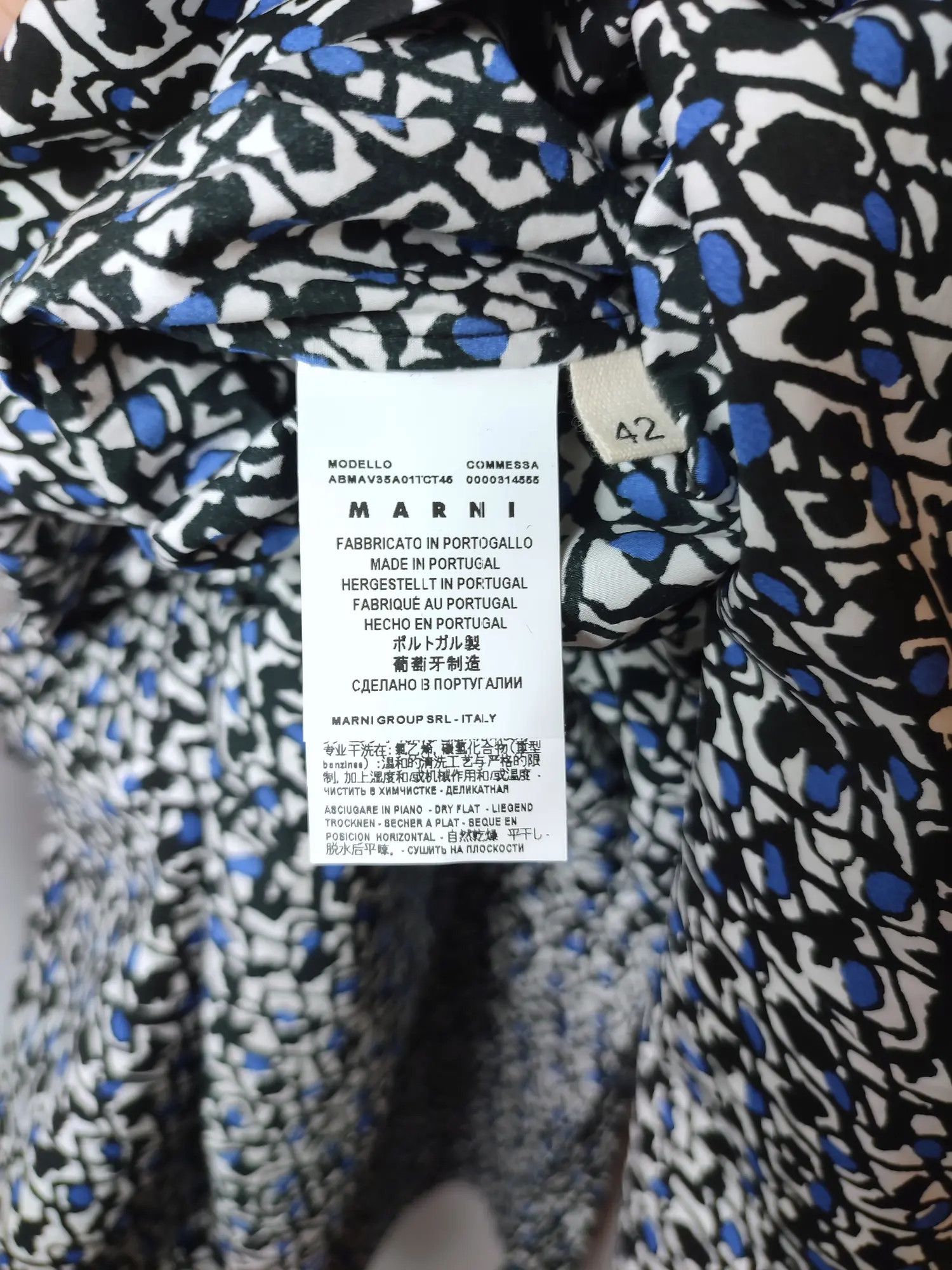 Marni Marni Bow Bunny Midi Dress Size M / US 6-8 / IT 42-44 - 12 Thumbnail