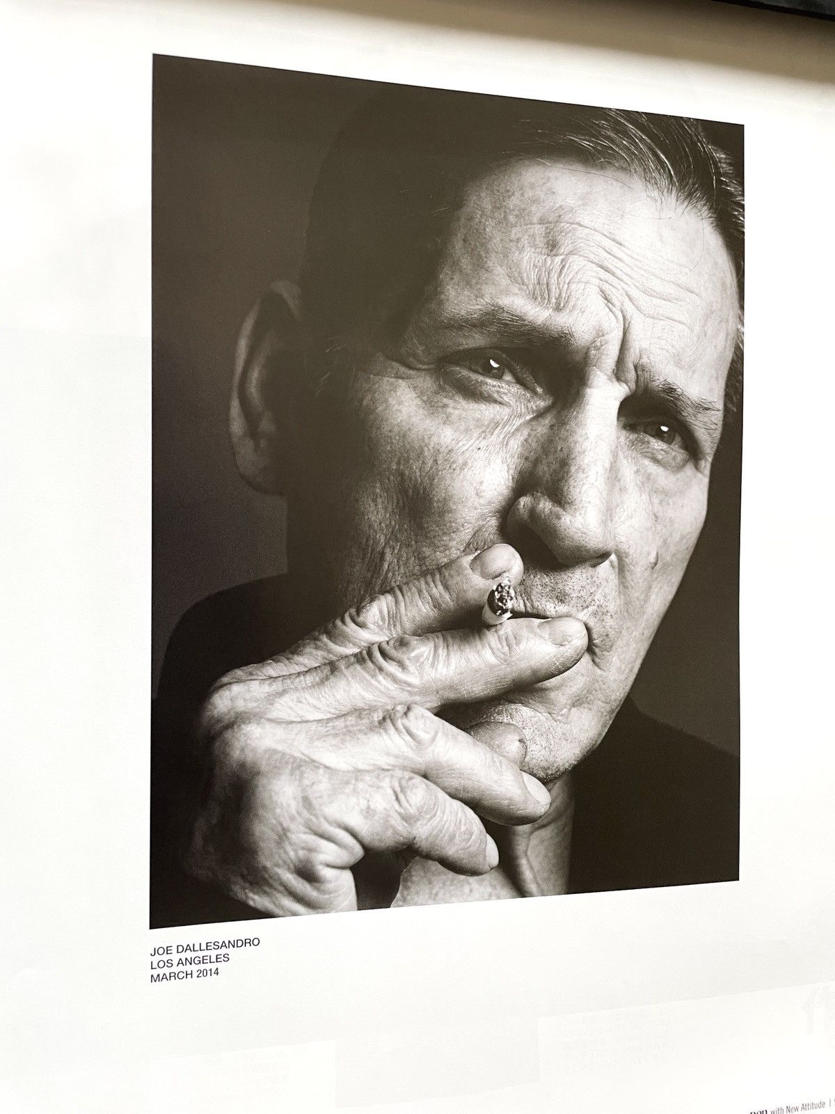 Hedi Slimane × Saint Laurent Paris × Yves Saint Laurent Hedi Slimane joe Dallesandro photographed framed poster 9x11 Size ONE SIZE - 2 Thumbnail