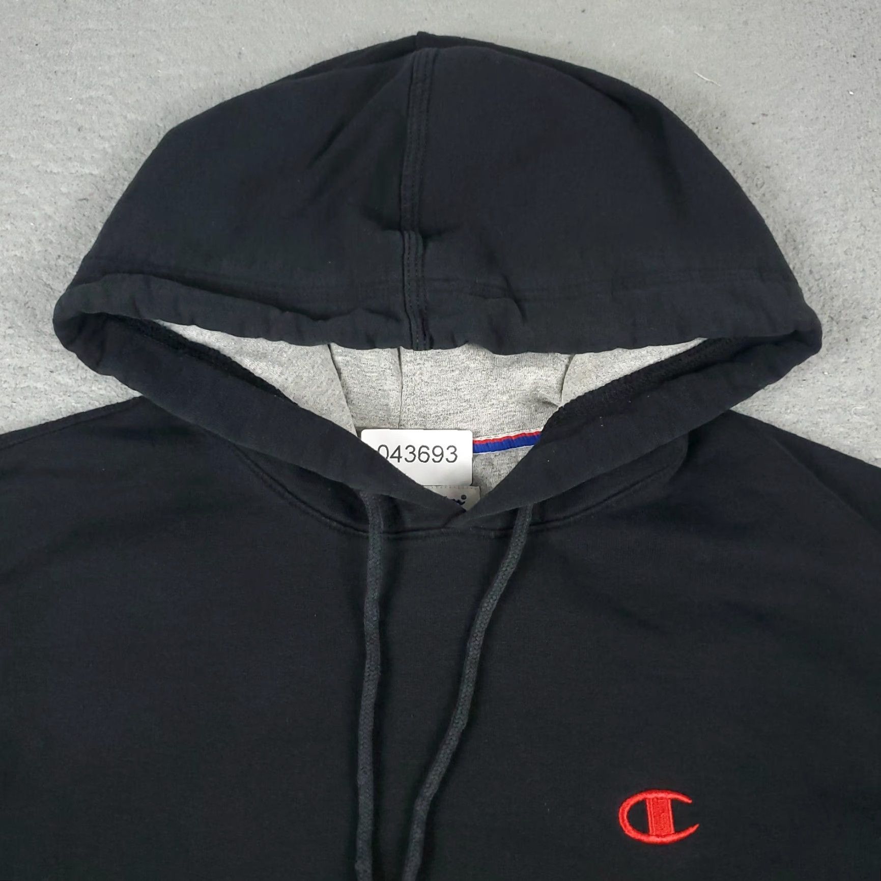 Champion Champion Black Hoodie Pullover Mens Small Regular Fit Sweatshirt Size US S / EU 44-46 / 1 - 2 Thumbnail