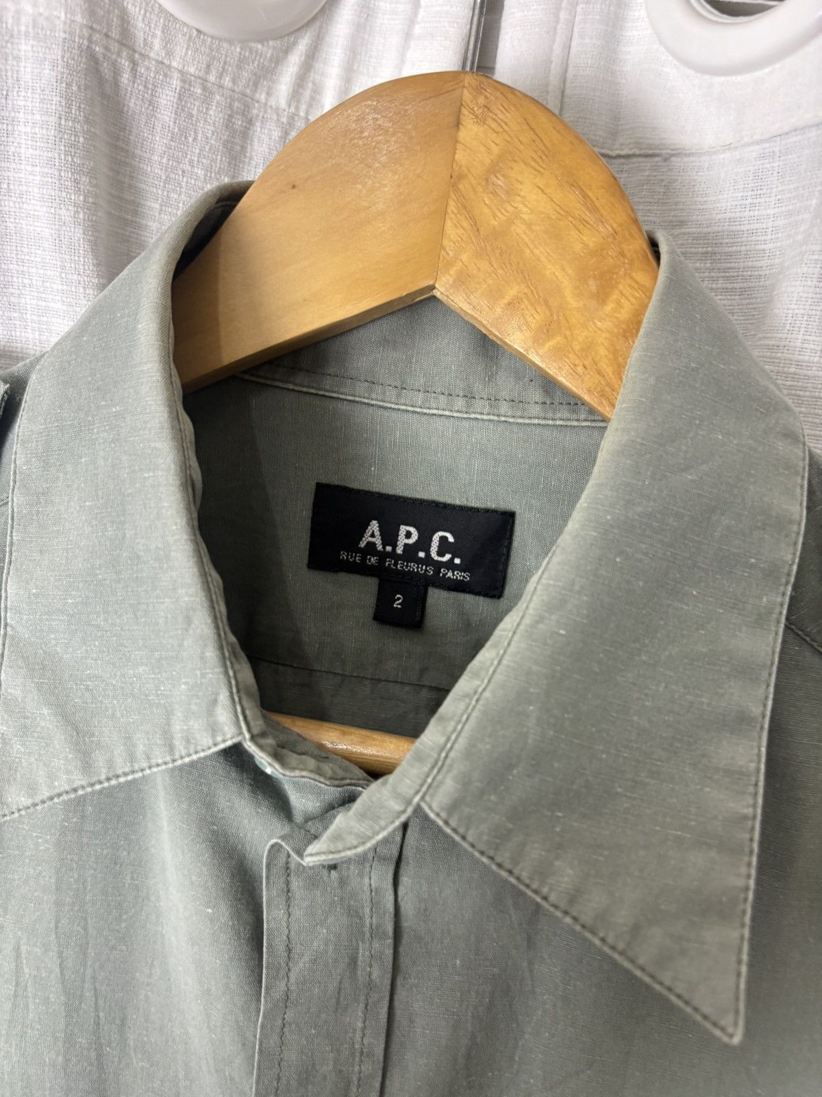 A.P.C. a.p.c shirt Size US S / EU 44-46 / 1 - 3 Thumbnail