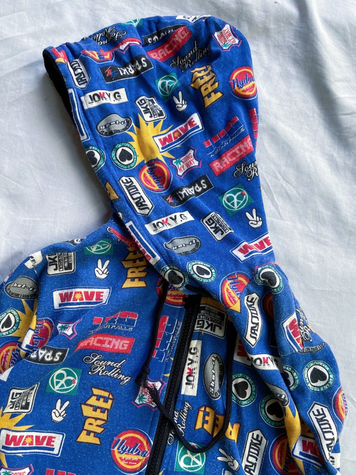20471120 JAPANESE POP ART ZIP HOODIE hysteric glamour junyawatanabe Size US S / EU 44-46 / 1 - 7 Thumbnail